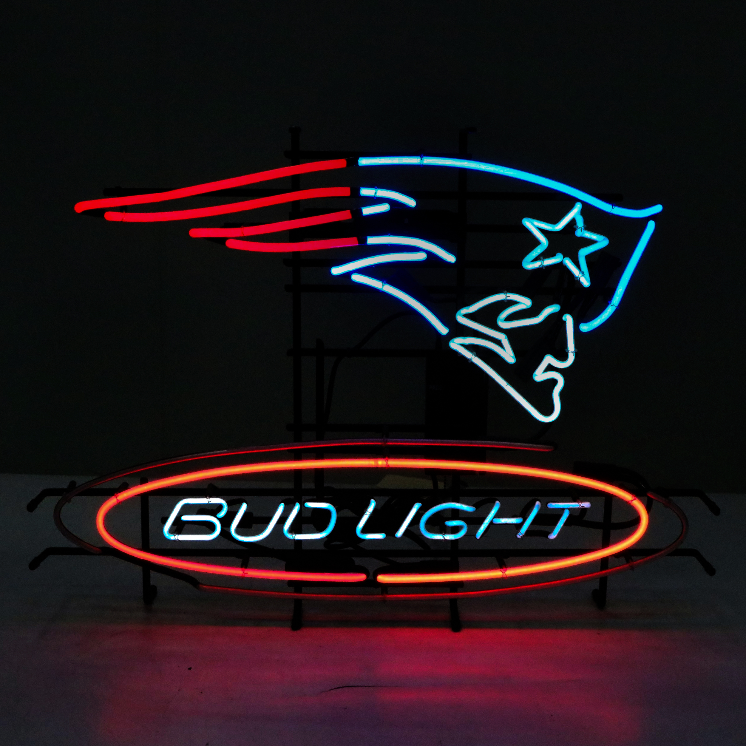 Ventex New England Patriots Bud Light Neon Sign