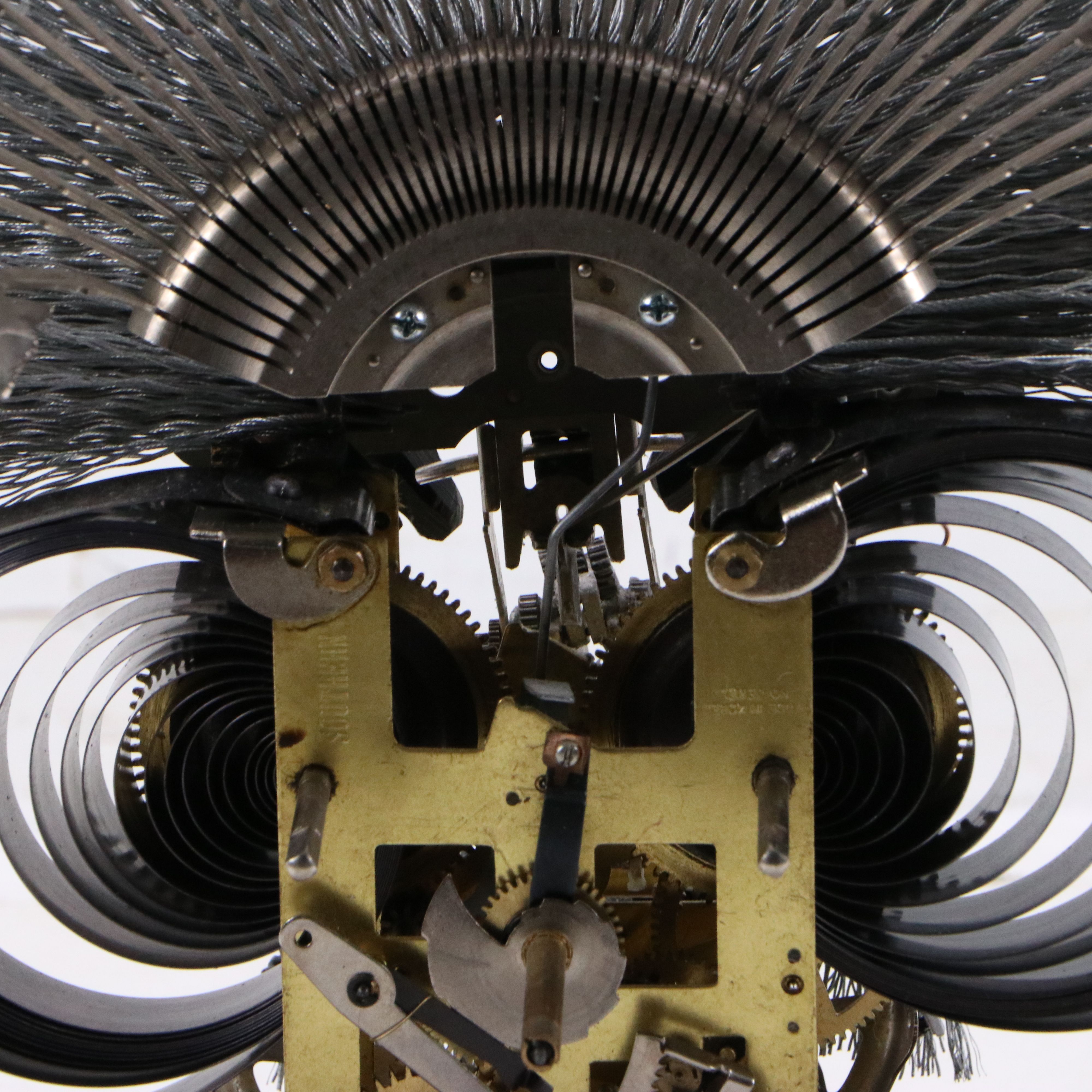 Mark Altman Mixed Media Sculpture "Steampunk Albert Einstein," 21st Century