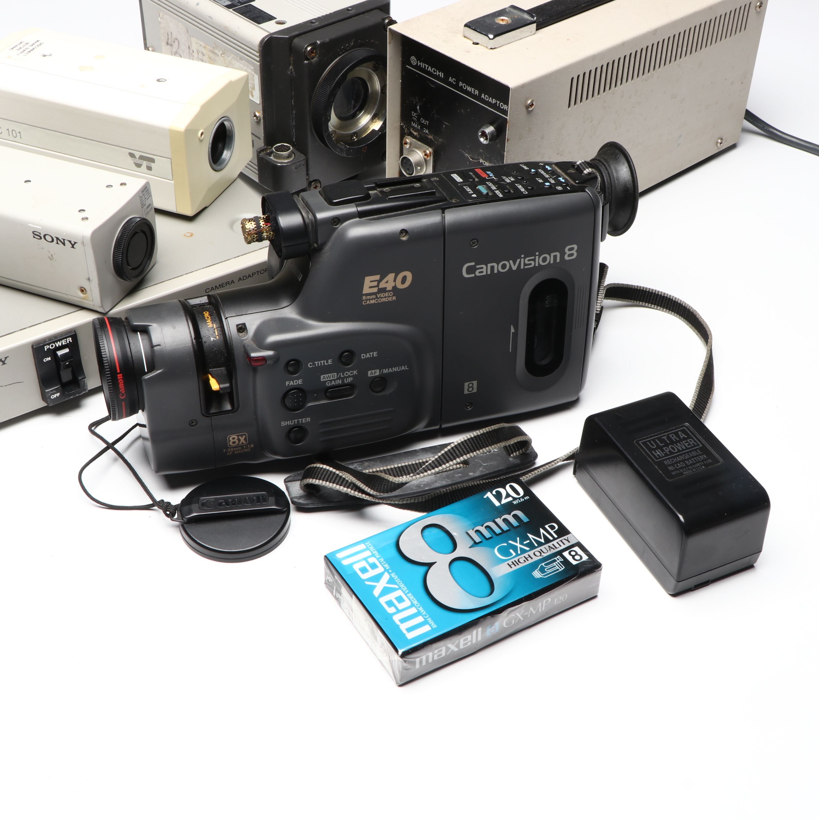 Canon Canovision 8 Camcorder and More Video Camera Equipment