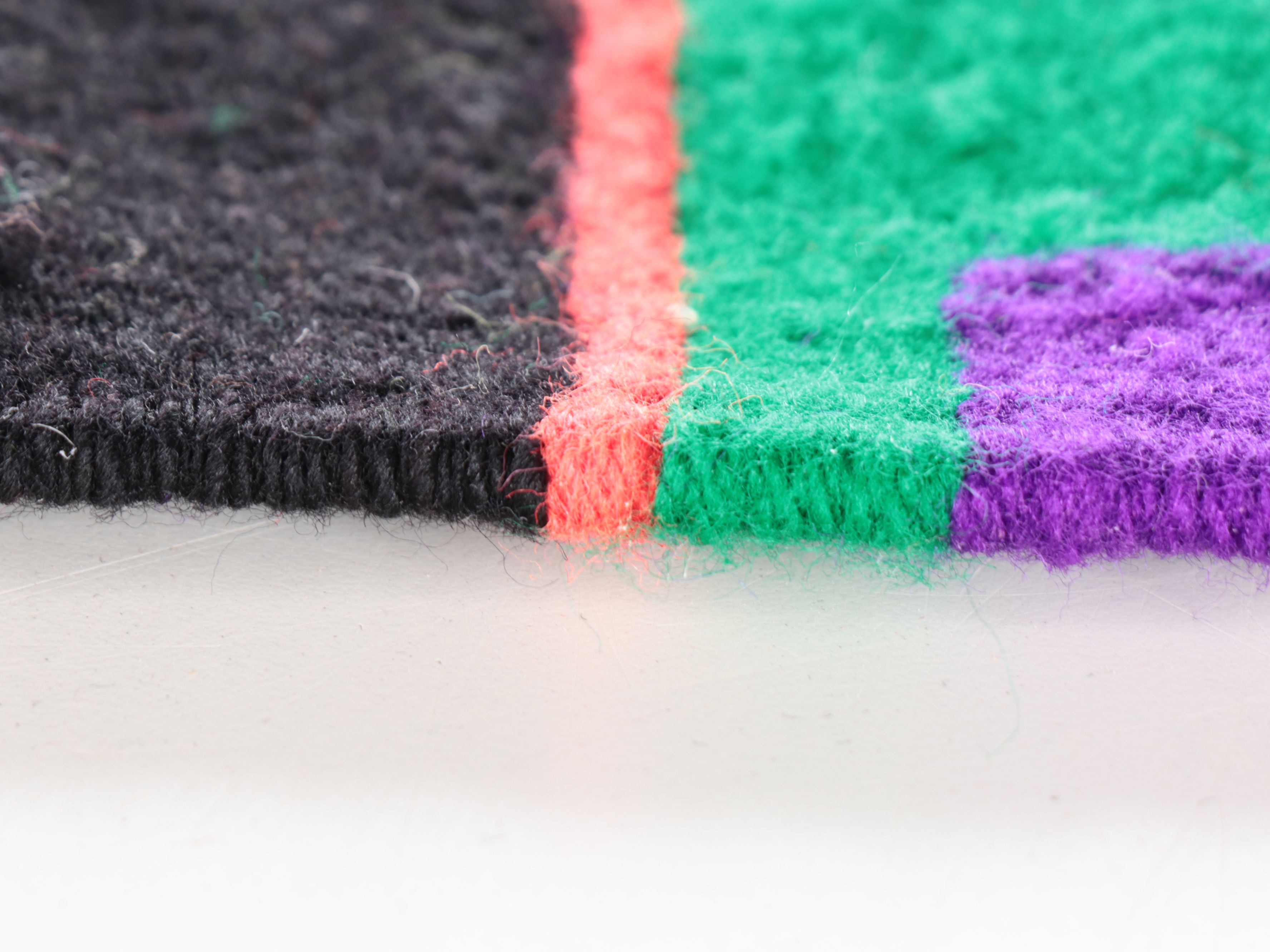 2' x 3'4 Handwoven Navajo Polychrome Biil Dress Rug