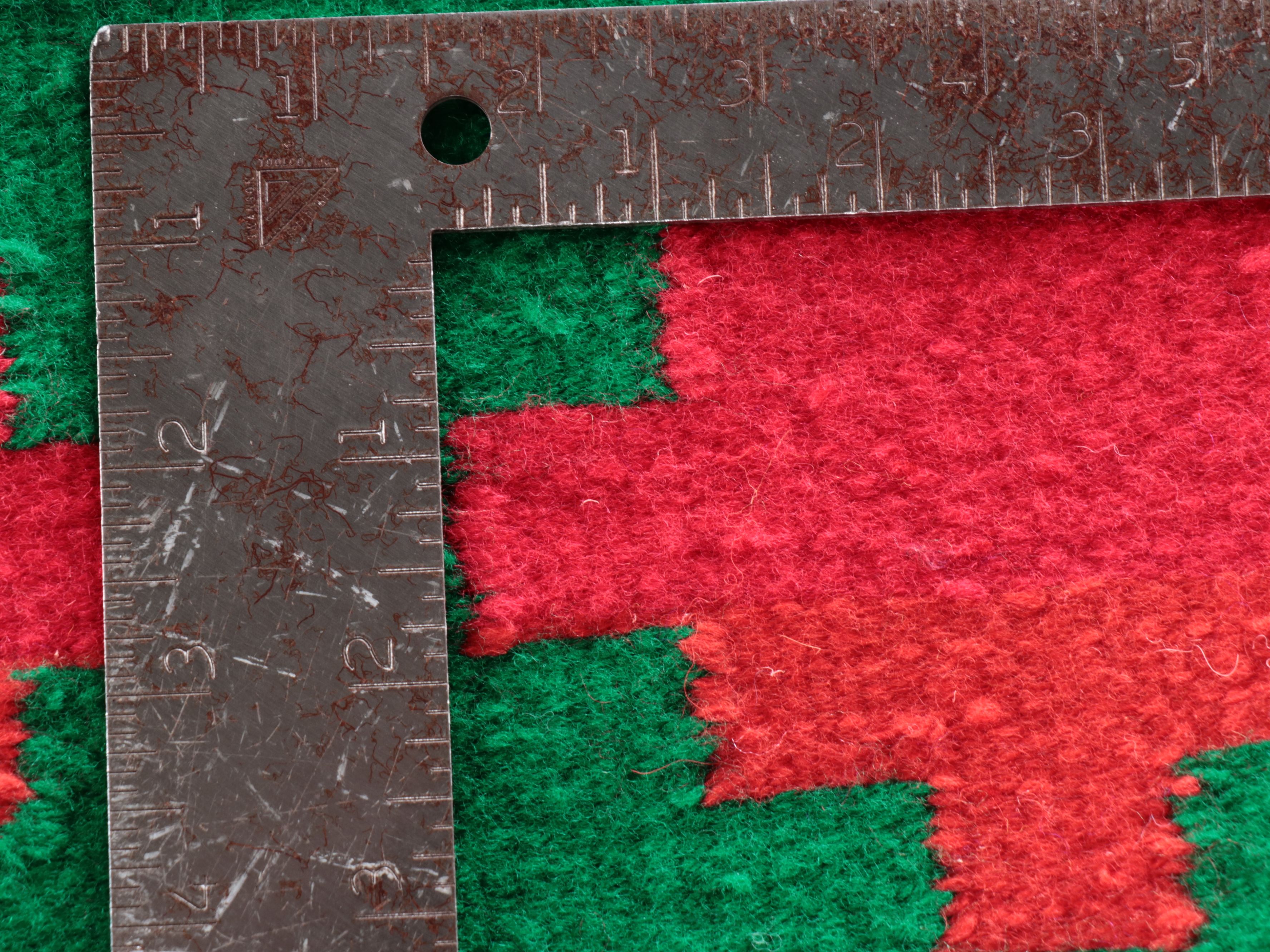 2' x 3'4 Handwoven Navajo Polychrome Biil Dress Rug