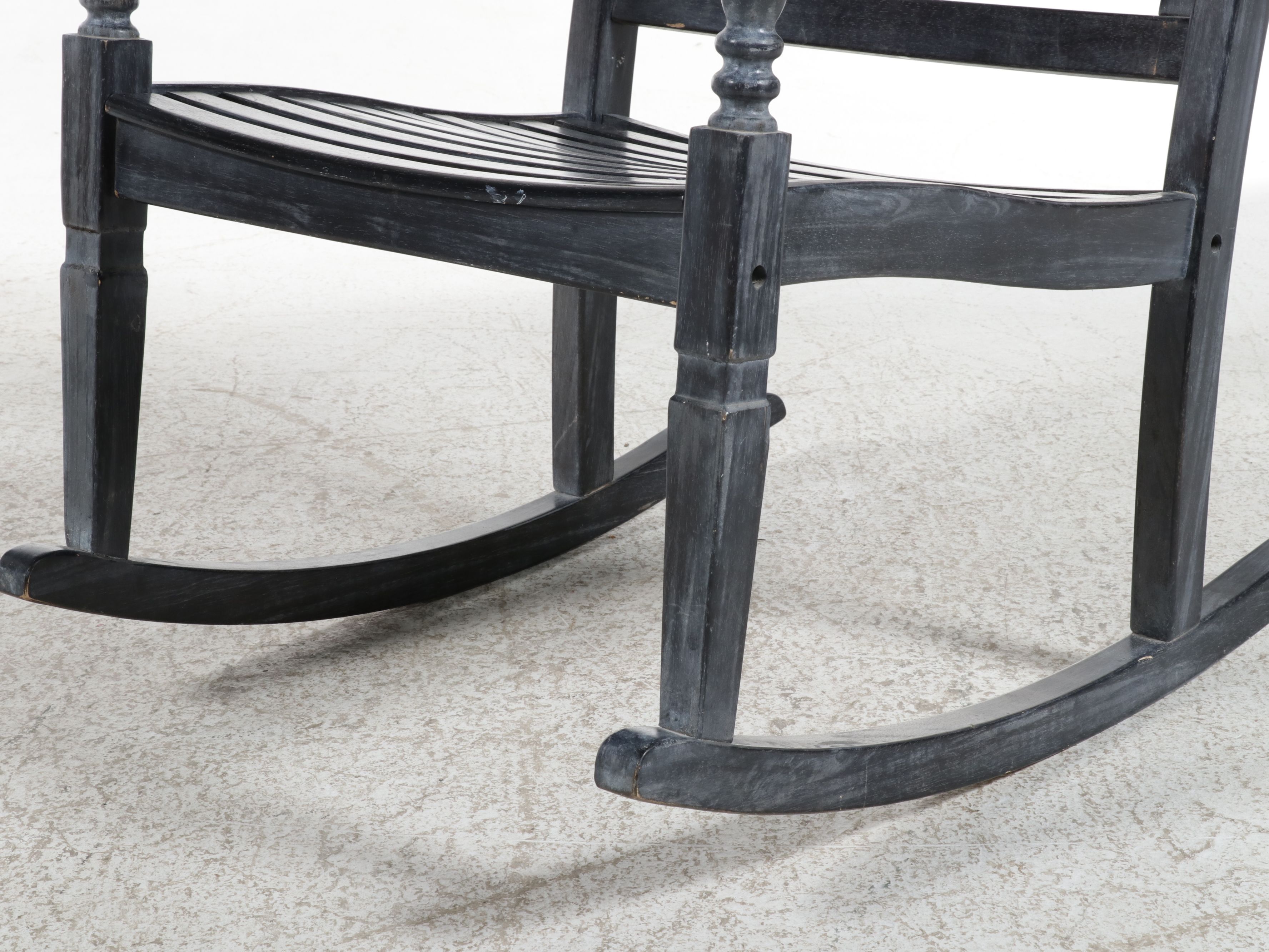 Contemporary Shaker Style Slat-Back Rocking Chair