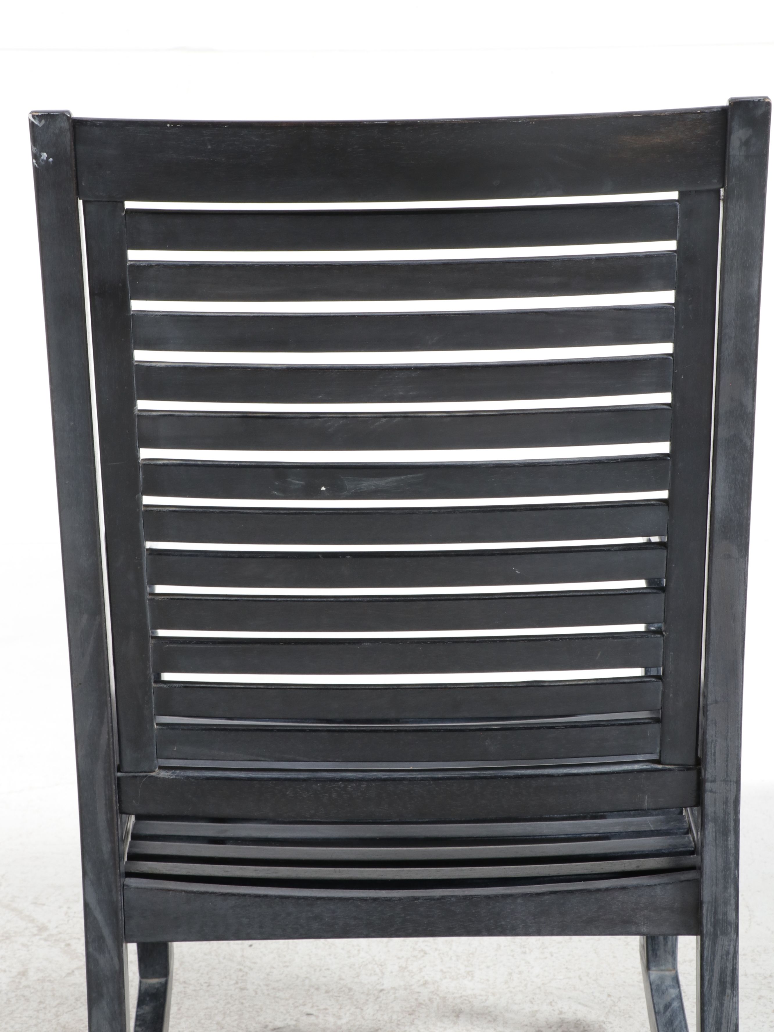 Contemporary Shaker Style Slat-Back Rocking Chair