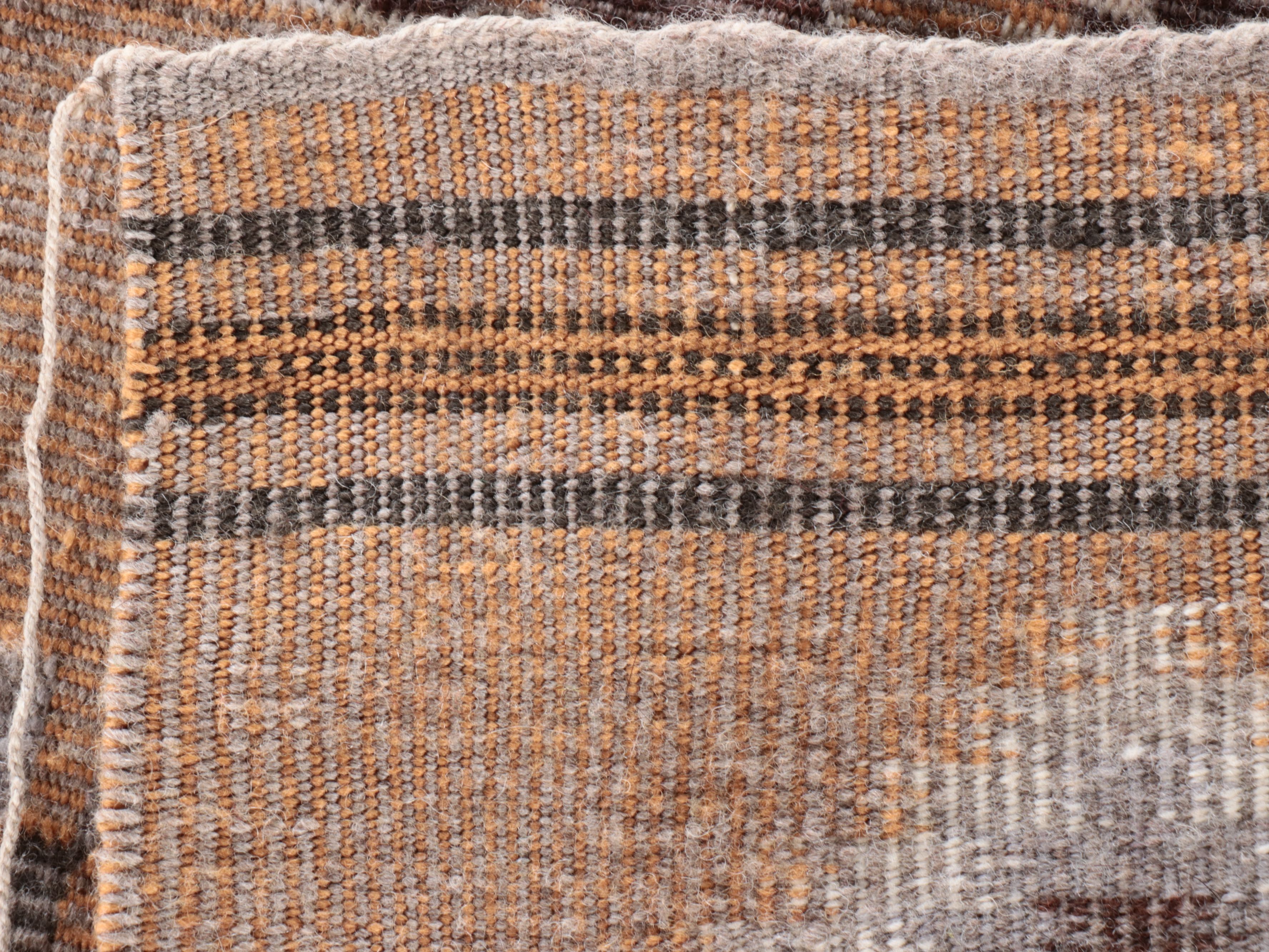 2' x 3'1 Marilyn Scott Handwoven Navajo Modern Style Burntwater Accent Rug