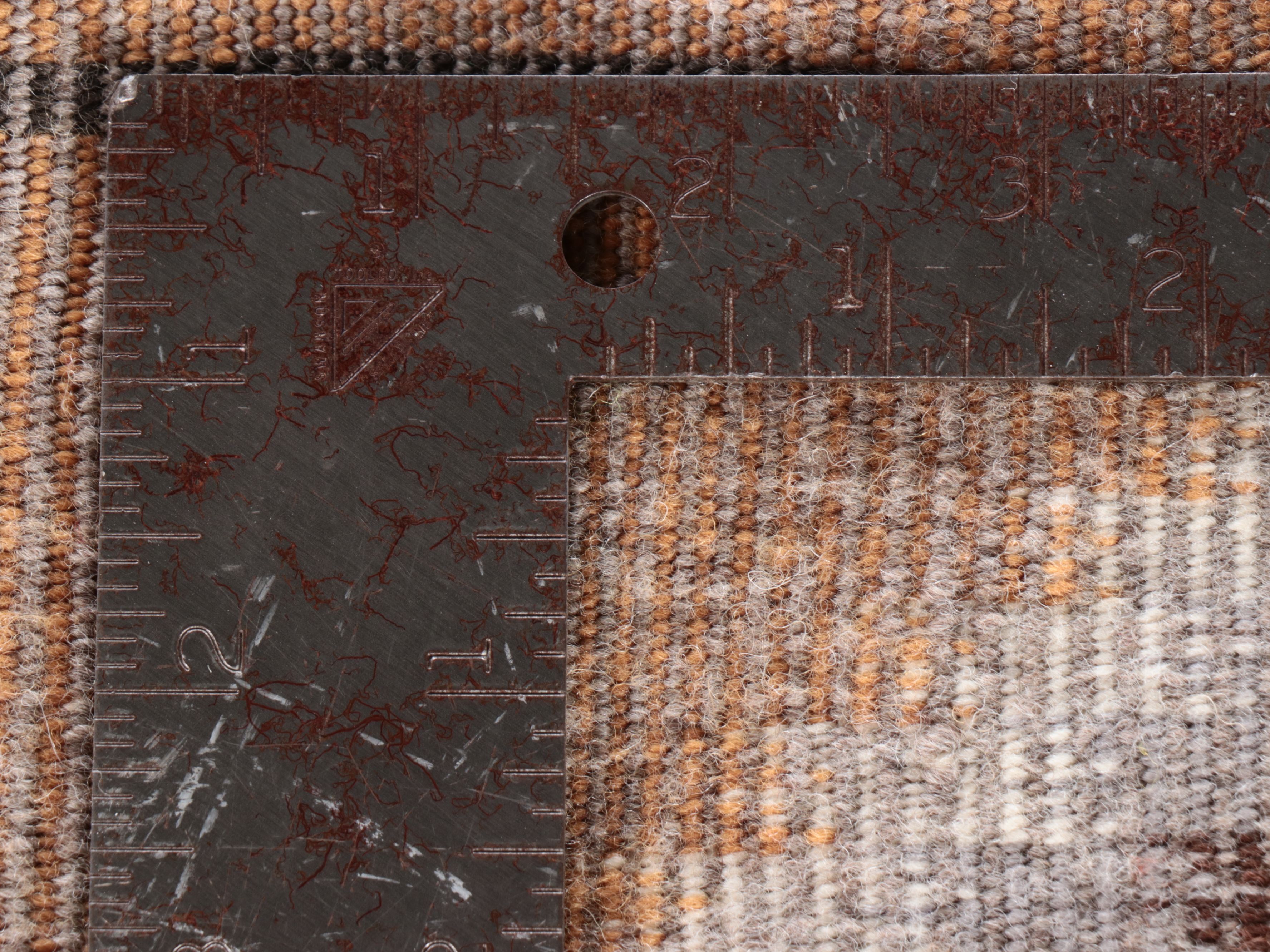 2' x 3'1 Marilyn Scott Handwoven Navajo Modern Style Burntwater Accent Rug