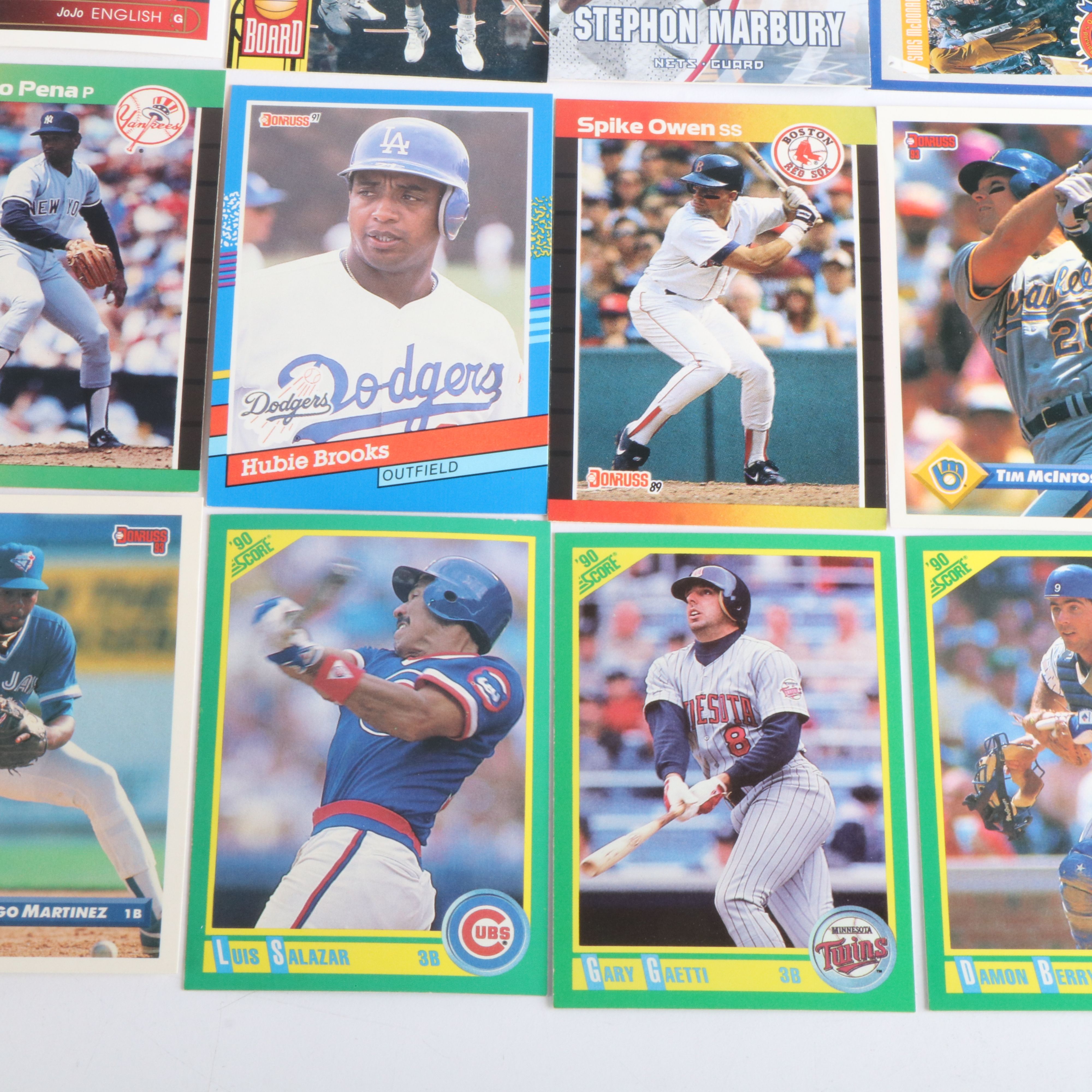 Large Group of Baseball and Basketball Cards, 1980s to 2000s