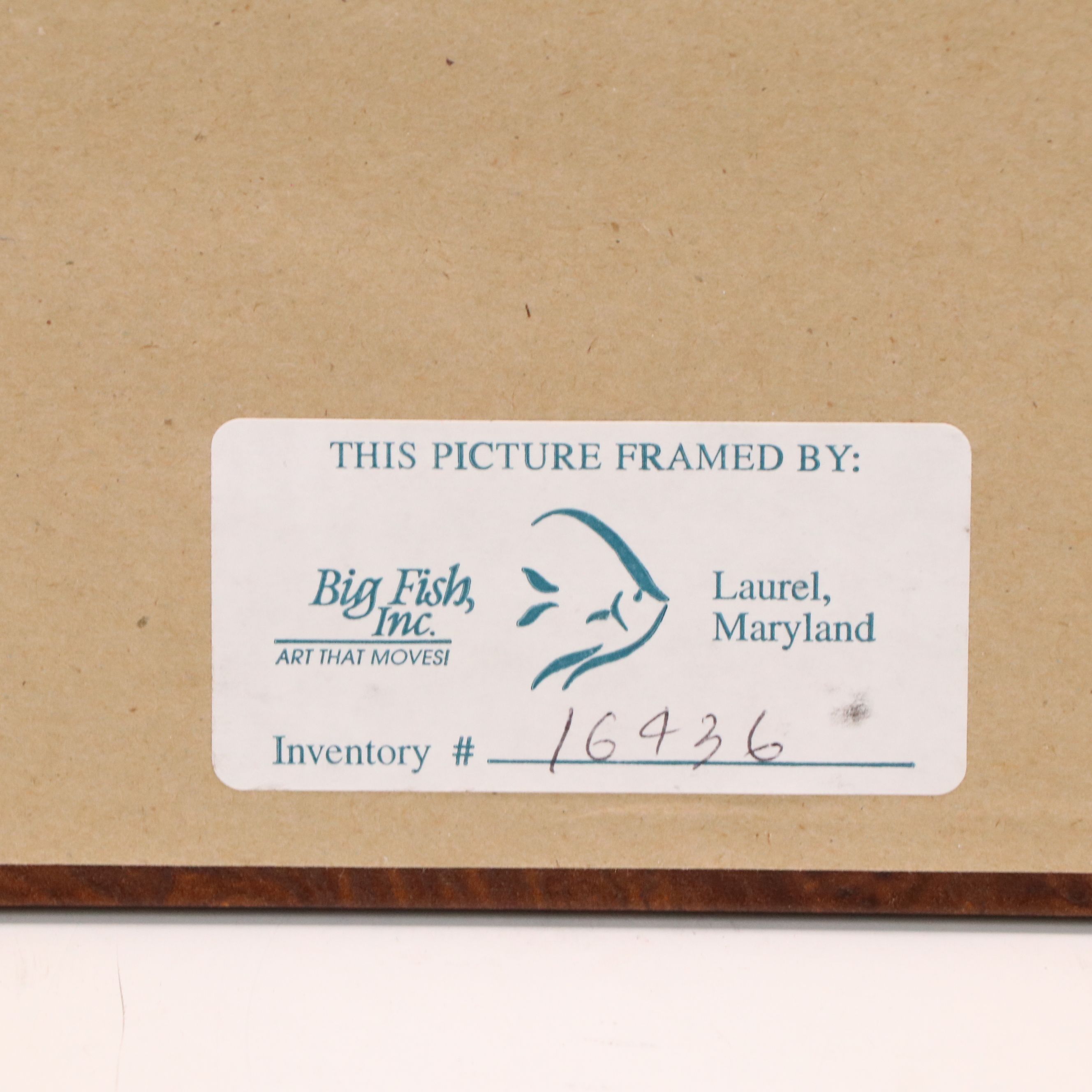 After Sharron Bliss Offset Lithograph "Liquid Amber I"