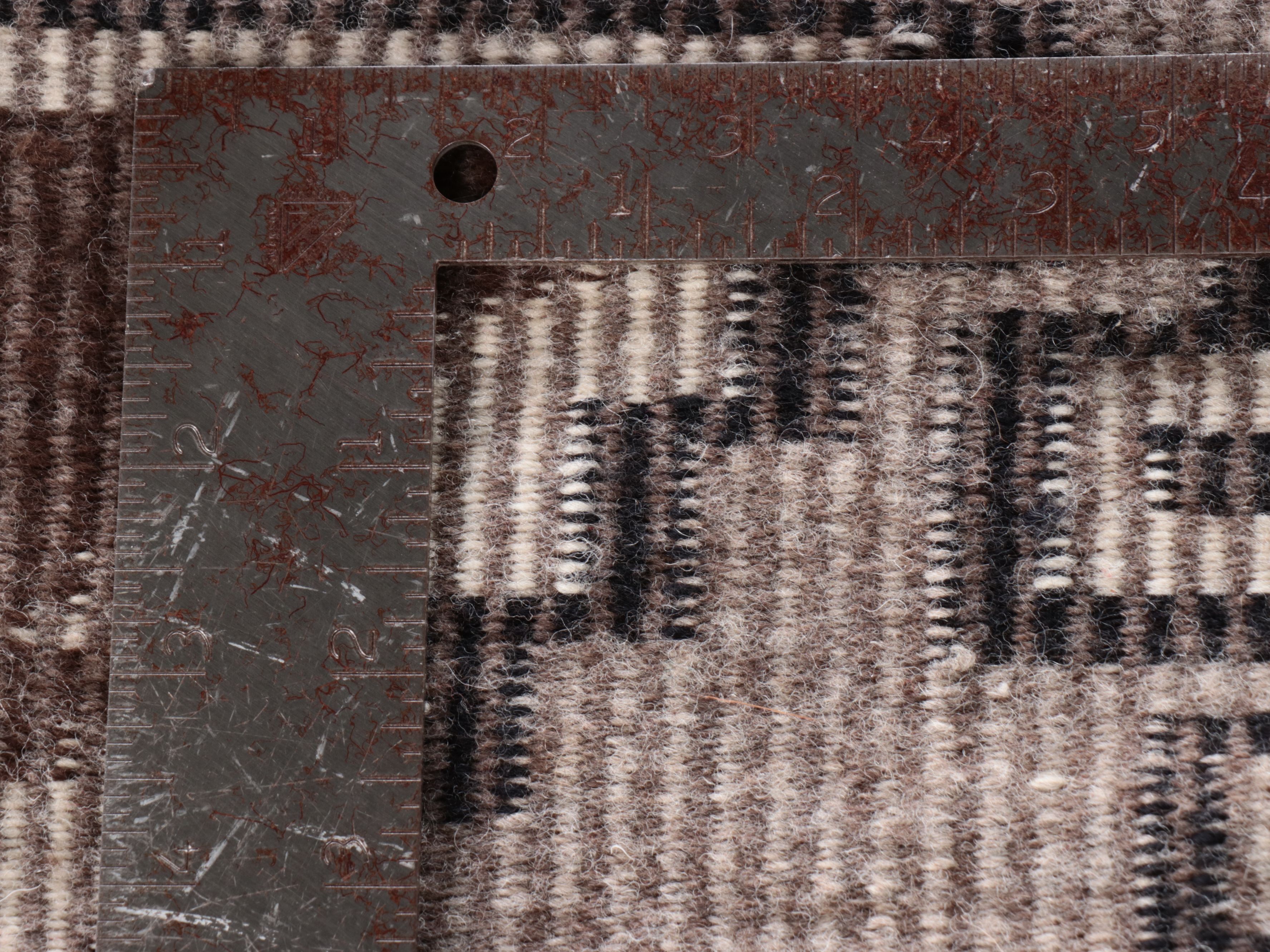 1'5 x 2'1 Handwoven Navajo Modern Style Accent Rug, 1984