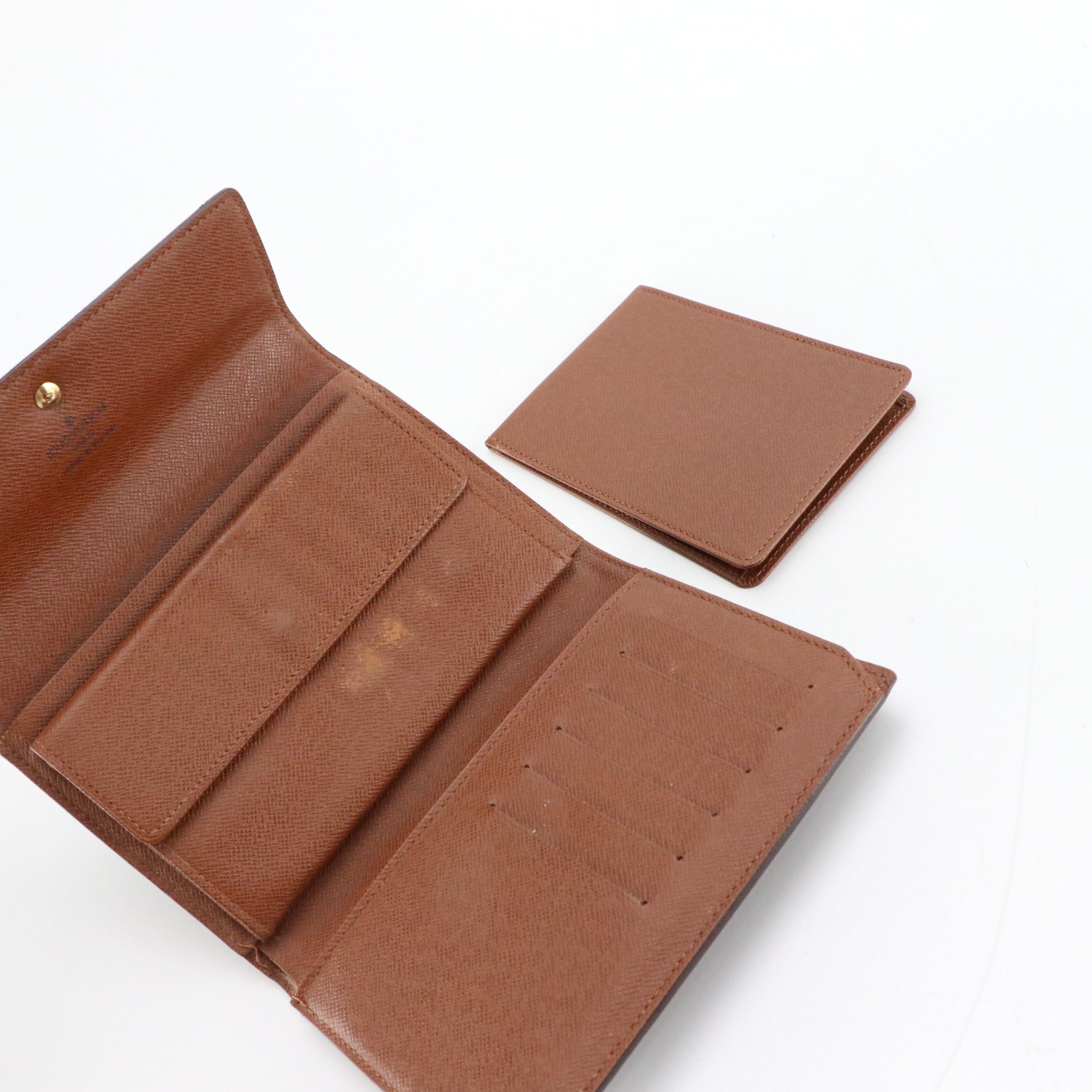 Louis Vuitton Porte-Trésor and ID Case in Monogram Canvas