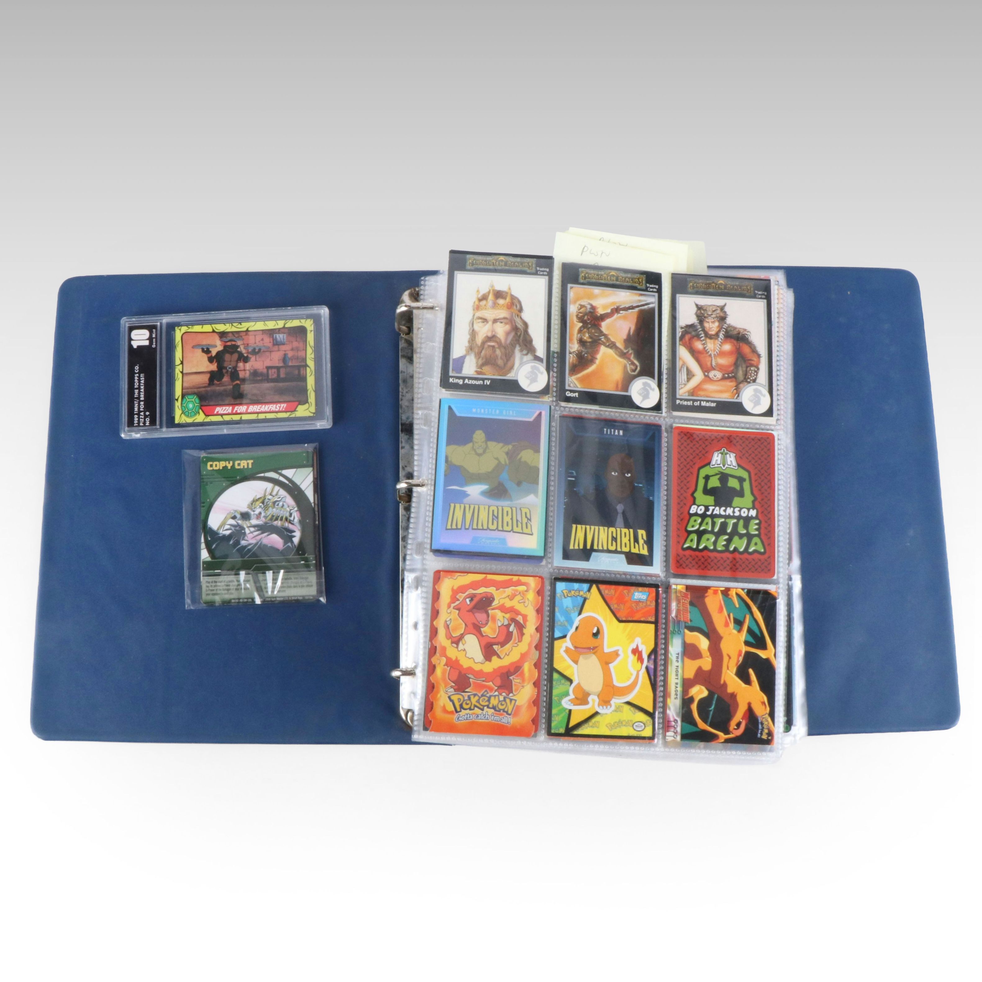 Album of Over 500 Non-Sports Trading Cards, Including MetaZoo, Pokémon, and More