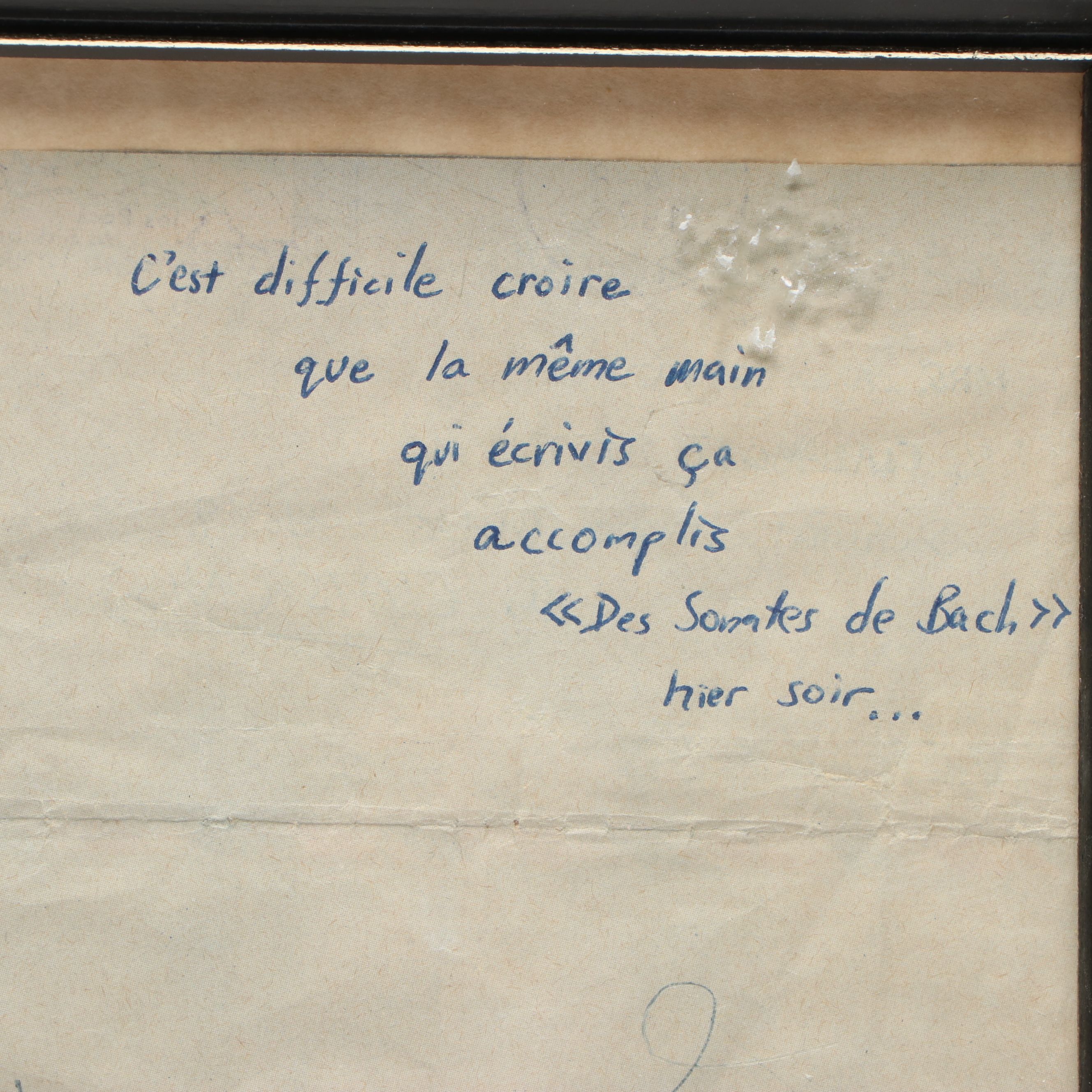 Jean-Pierre Rampal Signed Paper