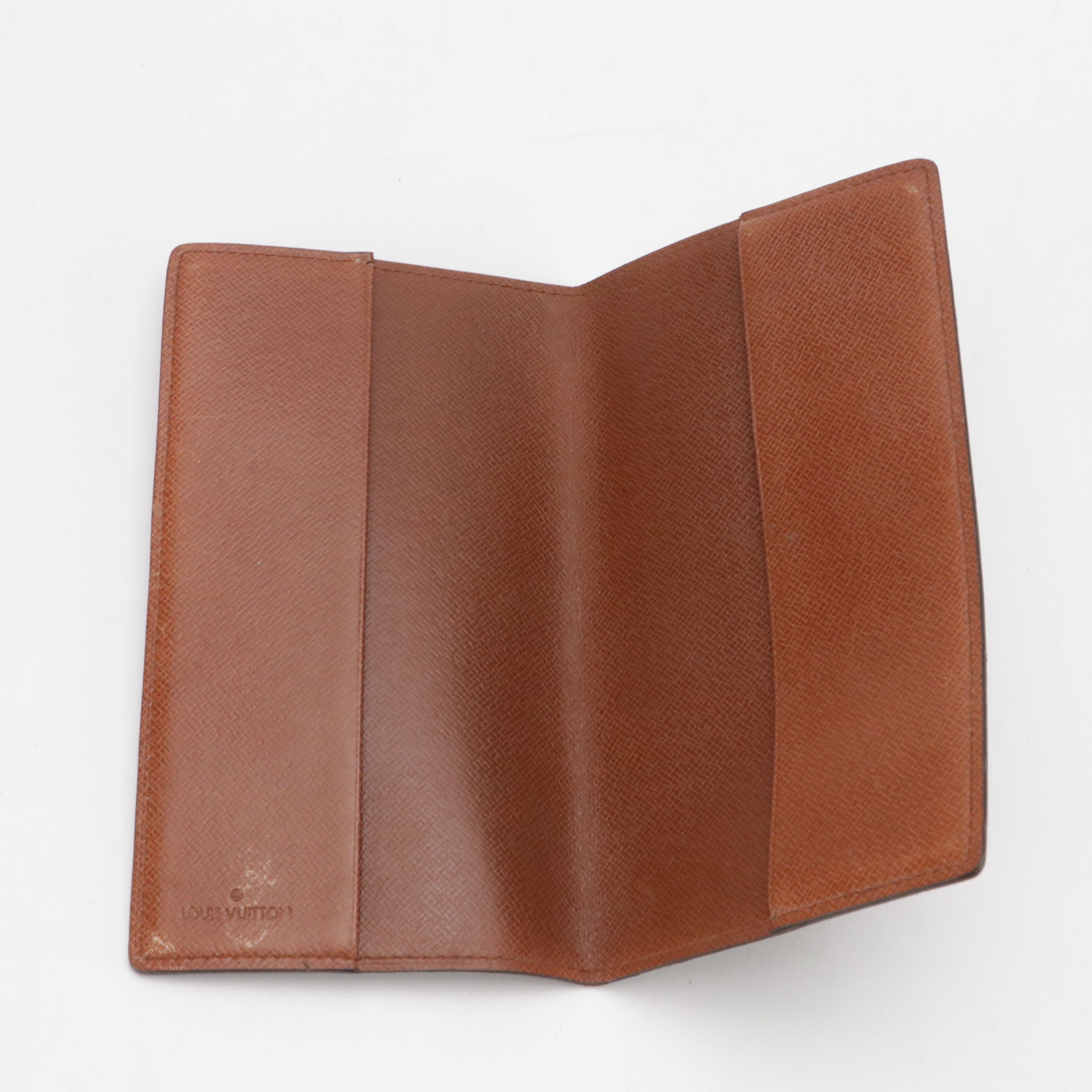 Louis Vuitton Pocket Agenda/Notebook Cover in Monogram Canvas