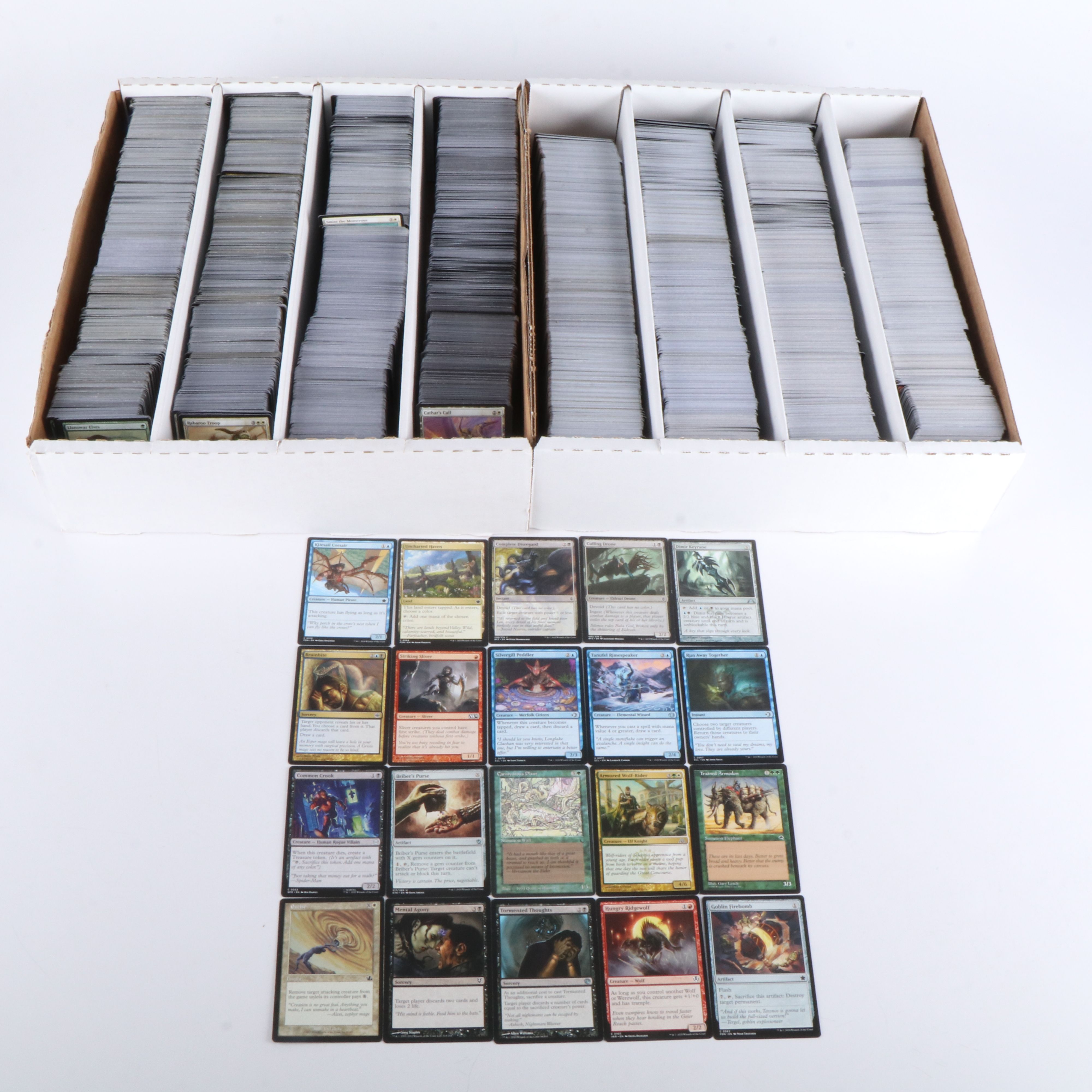 Magic: The Gathering Trading Cards with Storage Boxes, 1990s-2020s