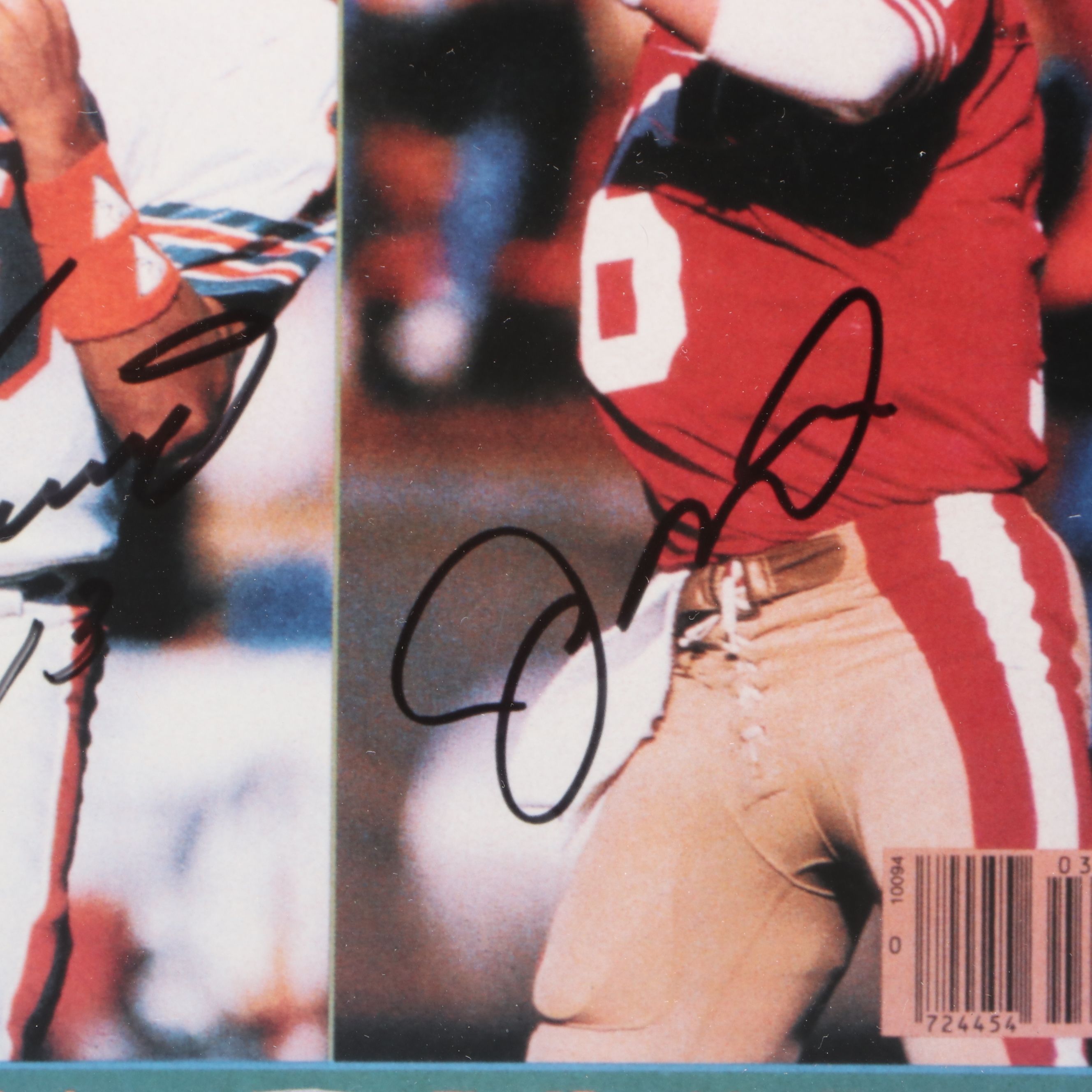 Dan Marino and Joe Montana Signed "Sports Illustrated" Magazine, Upper Deck