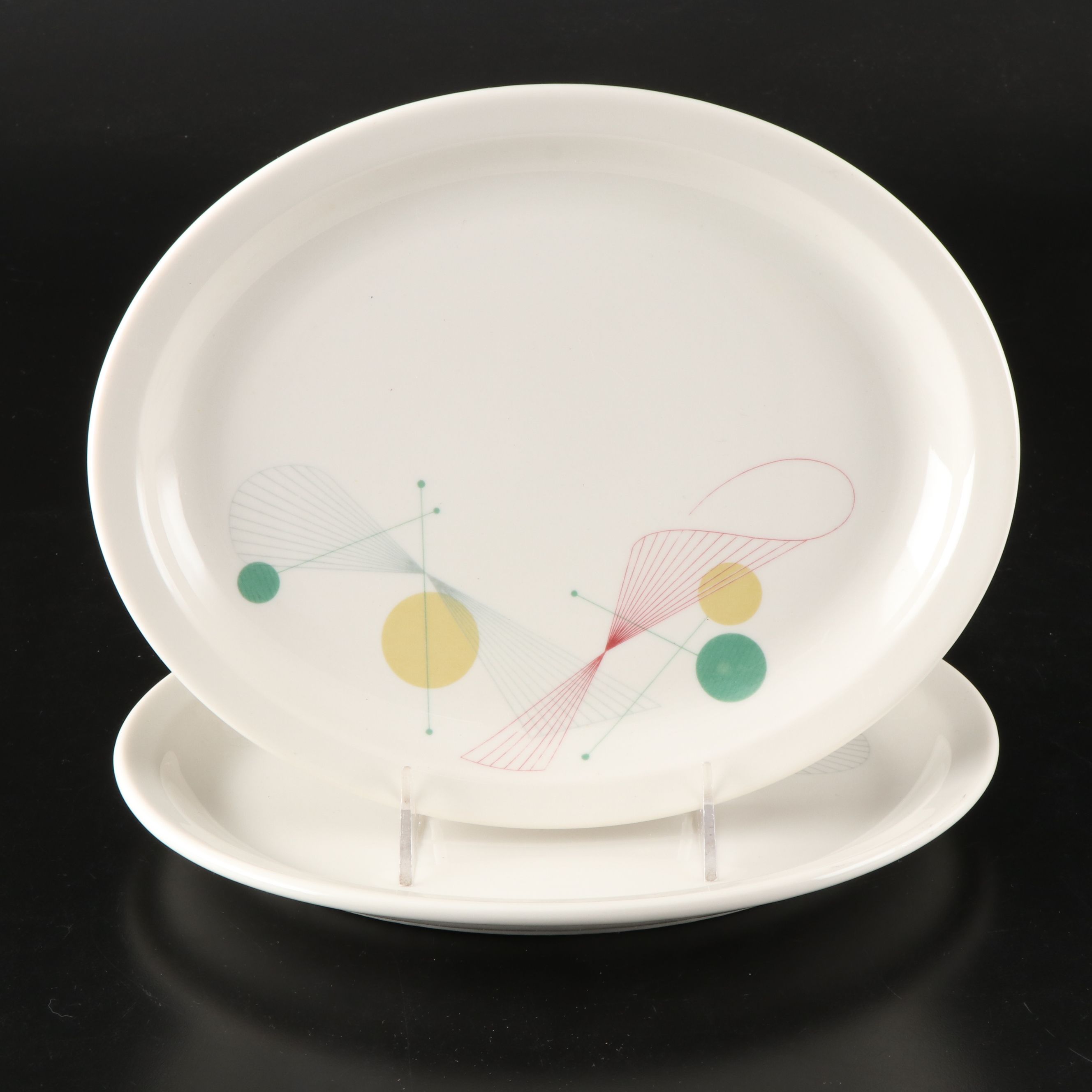 Syracuse China "Fanfare" Mid Century Modern Dinnerware, 1960