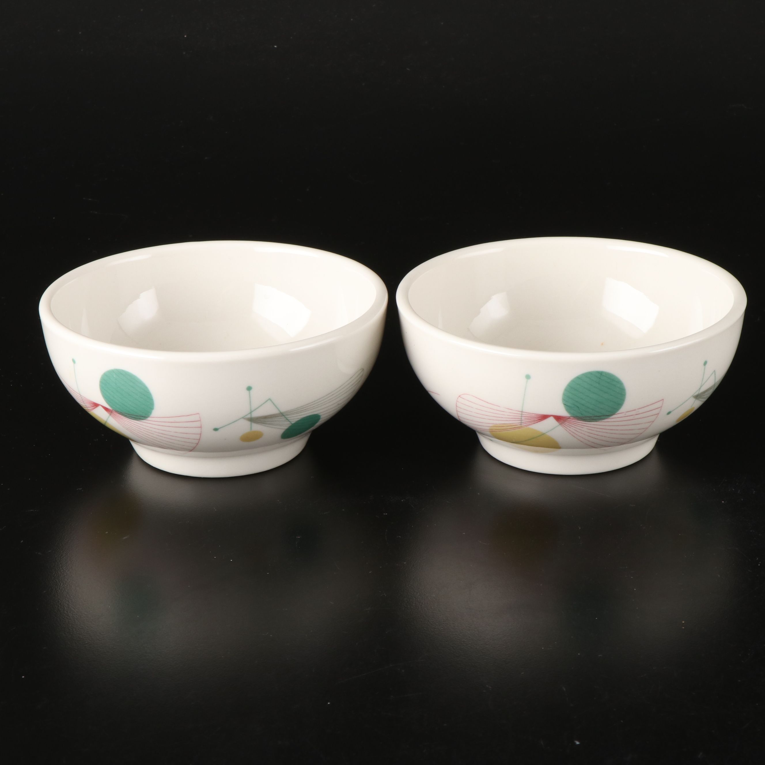 Syracuse China "Fanfare" Mid Century Modern Dinnerware, 1960