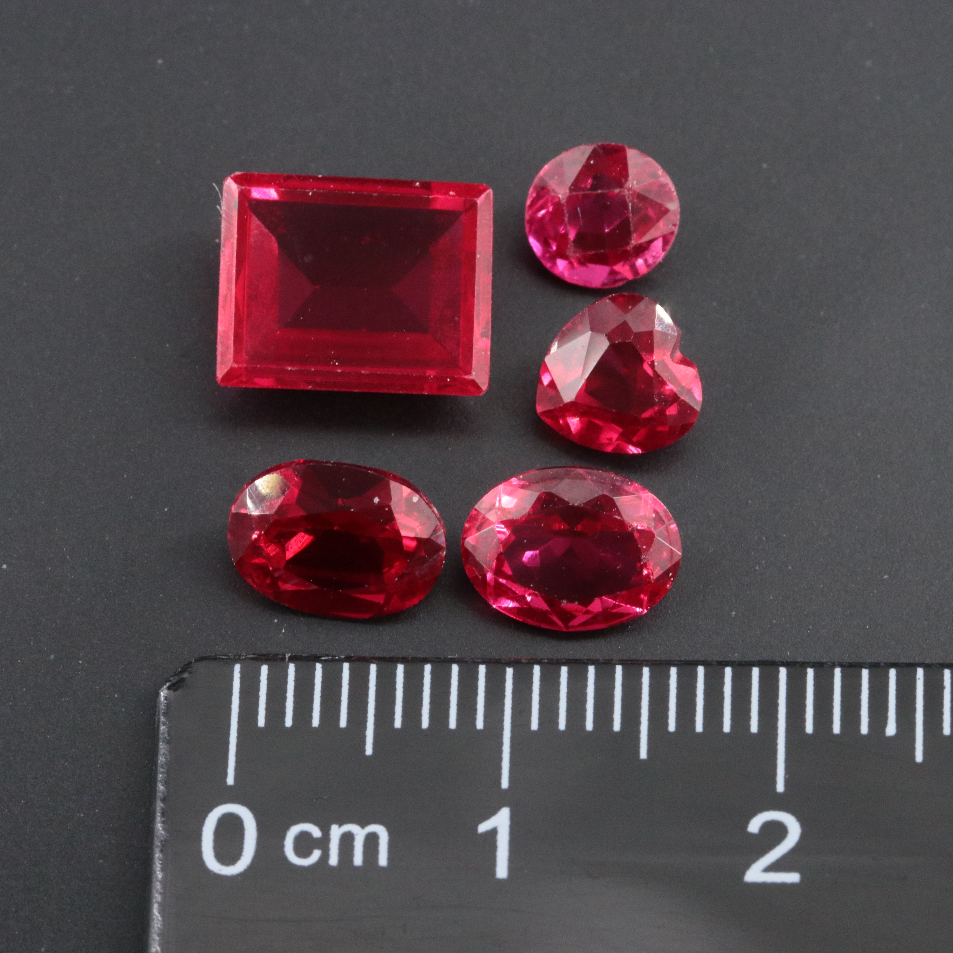 Loose 8.82 CTW Lab Grown Rubies