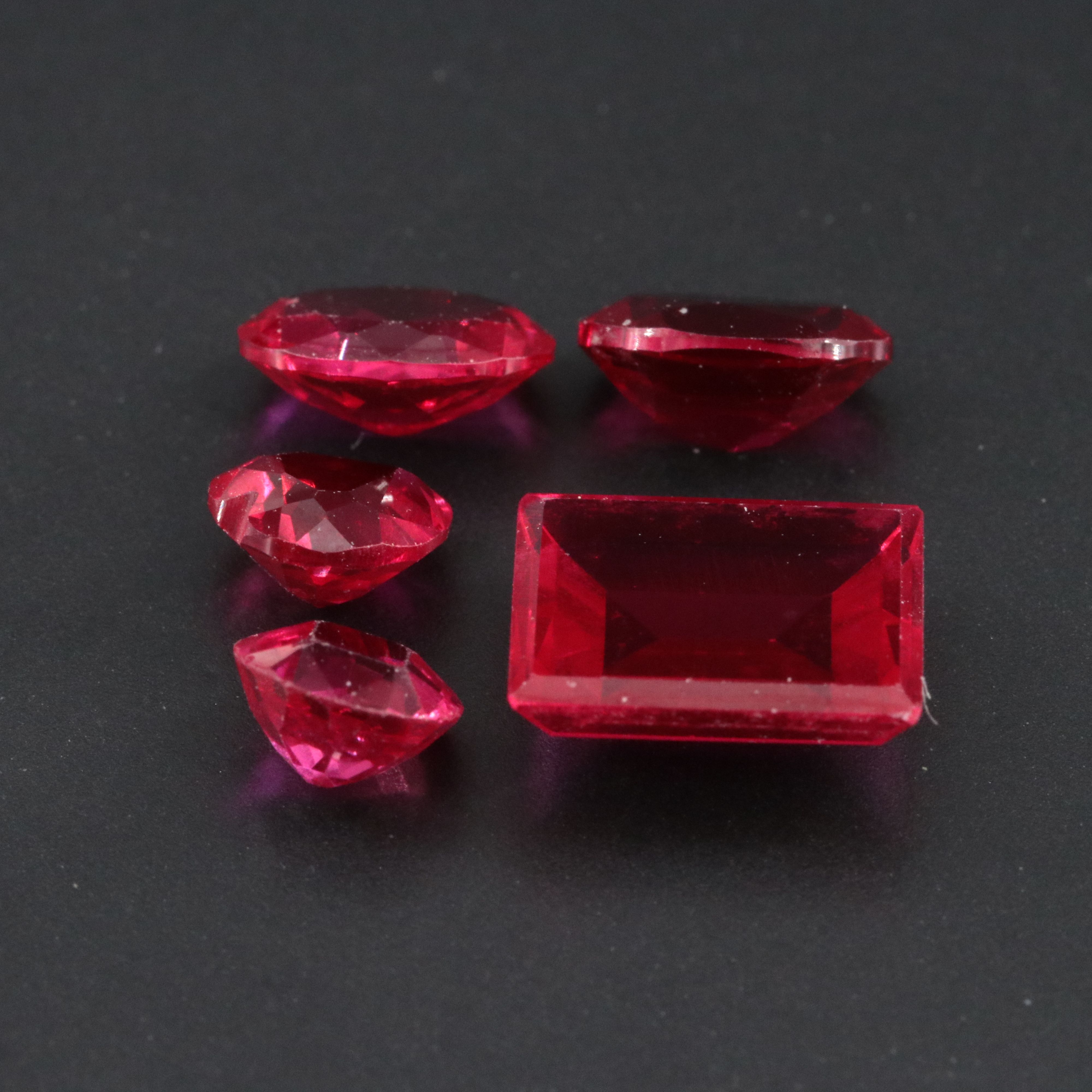 Loose 8.82 CTW Lab Grown Rubies