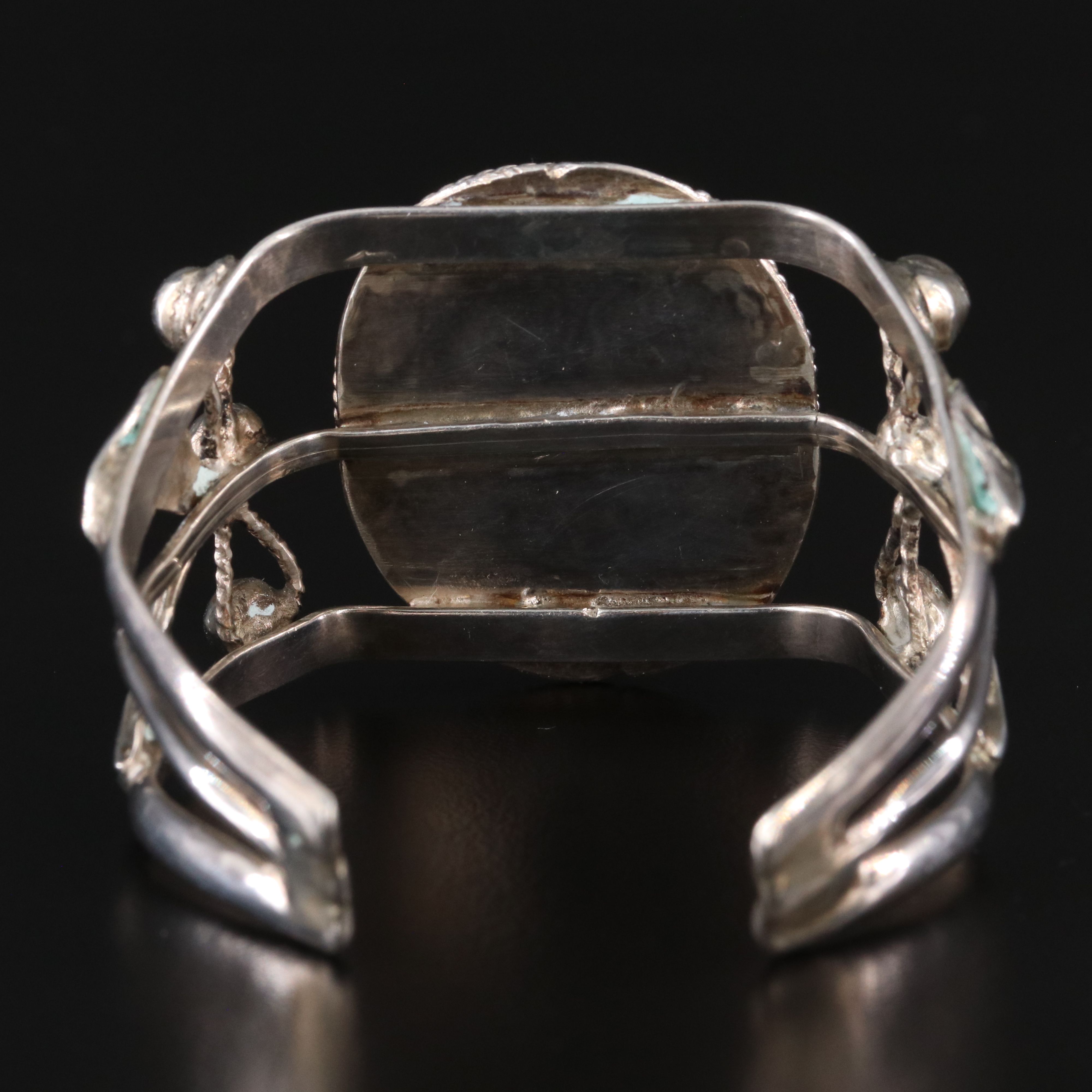 Sterling Turquoise Cuff Bracelet