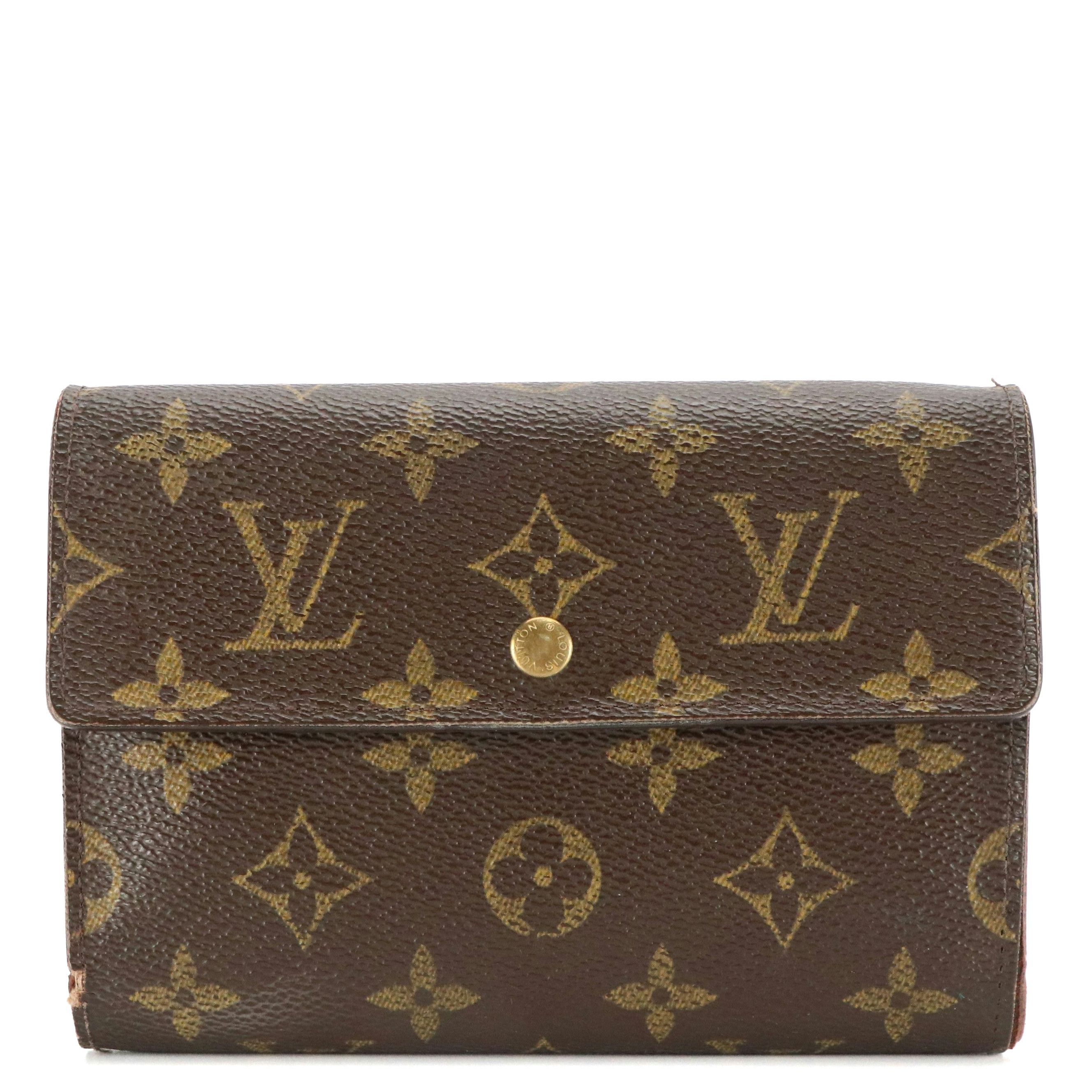 Louis Vuitton Porte-Trésor and ID Case in Monogram Canvas