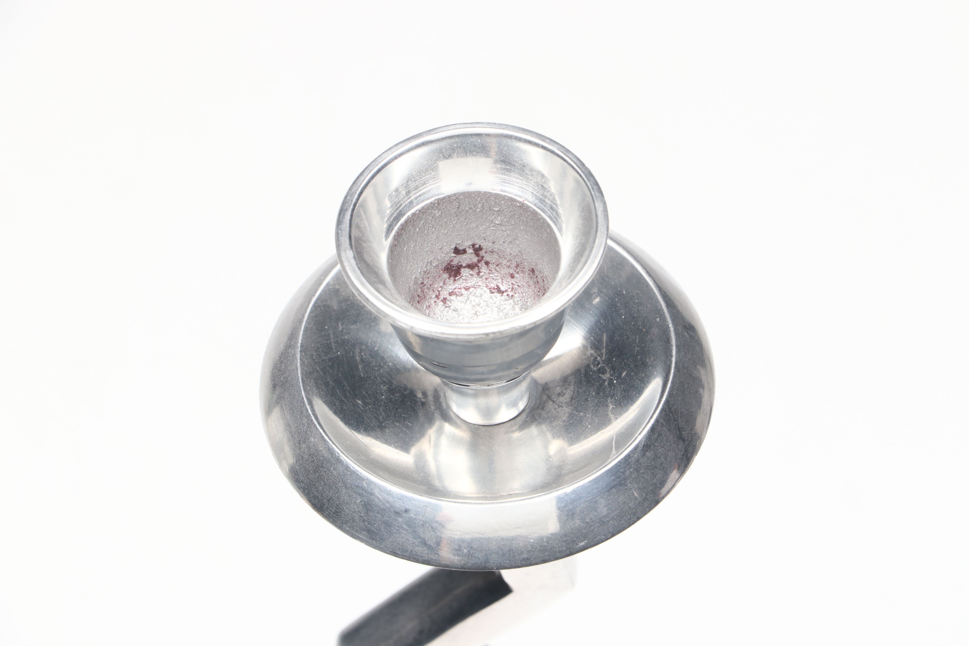 Rabbit Fur Pelt with Postmodern Candleholder and More Office Décor