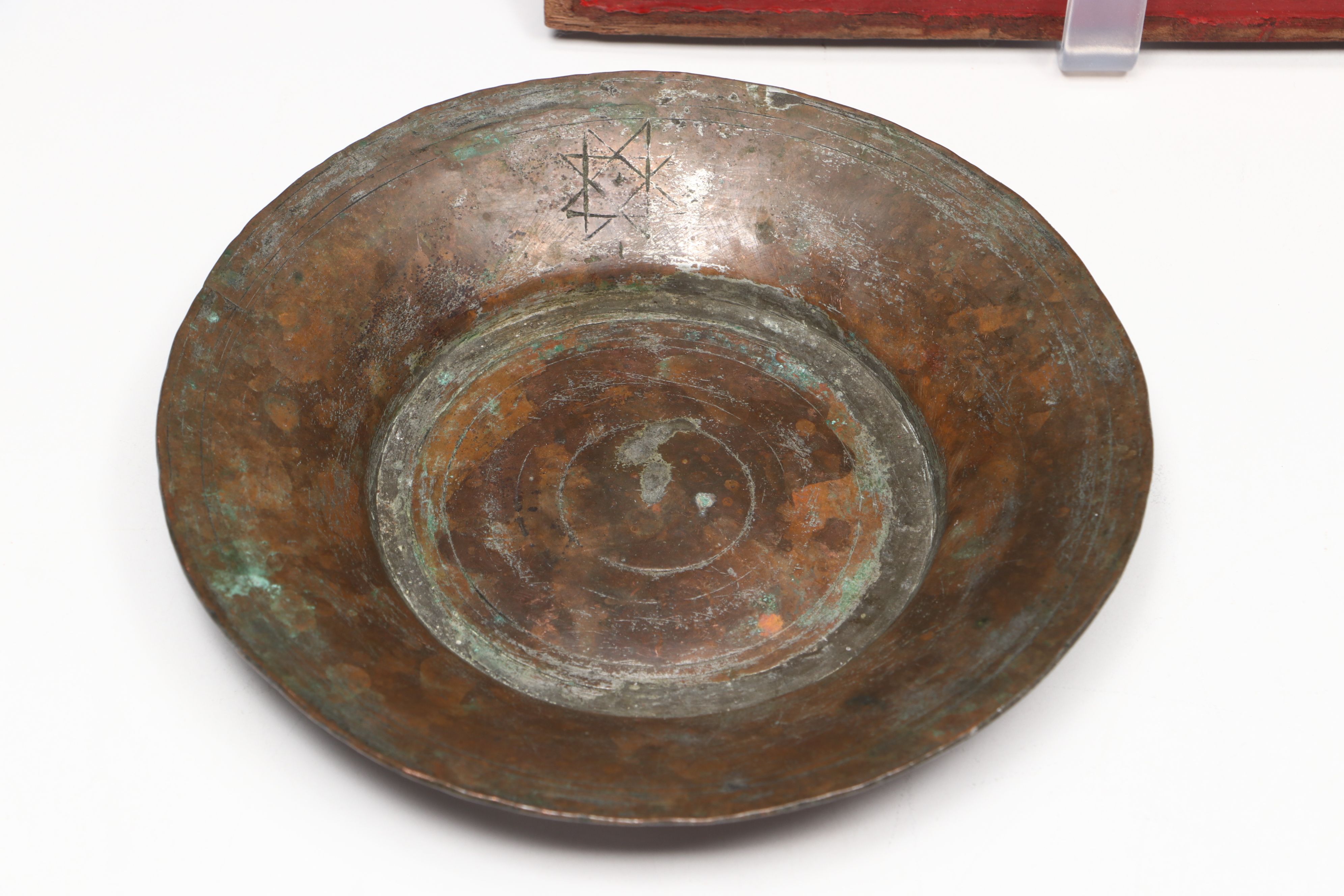 Rabbit Fur Pelt with Postmodern Candleholder and More Office Décor