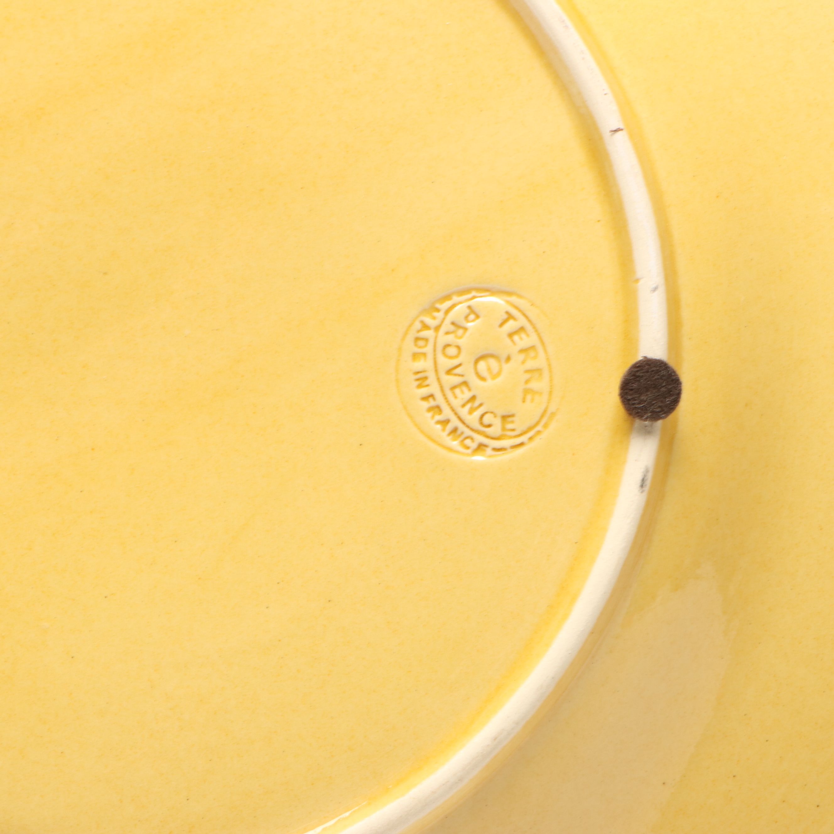 French Folk Art Terre è Provence Ceramic Plates