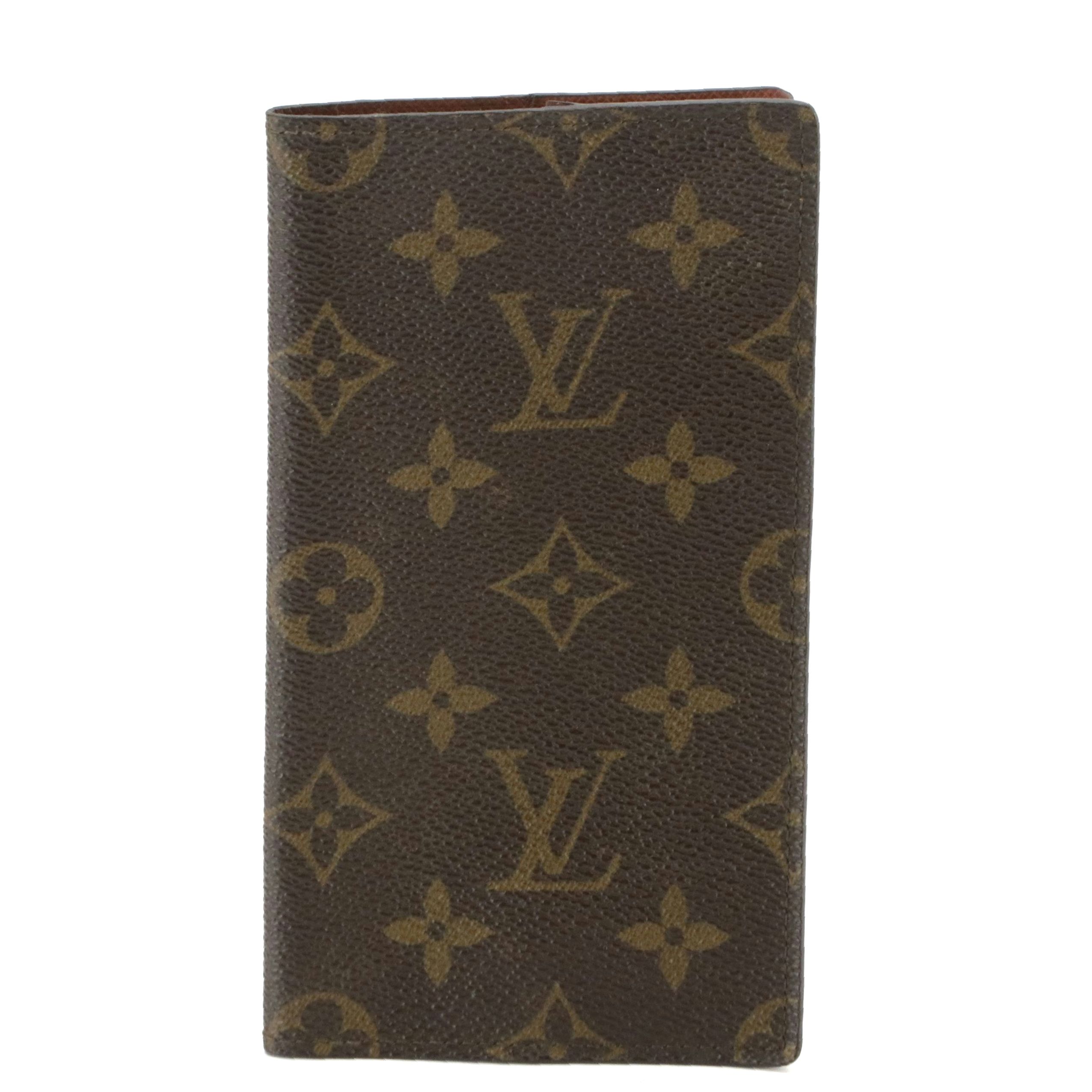 Louis Vuitton Pocket Agenda/Notebook Cover in Monogram Canvas