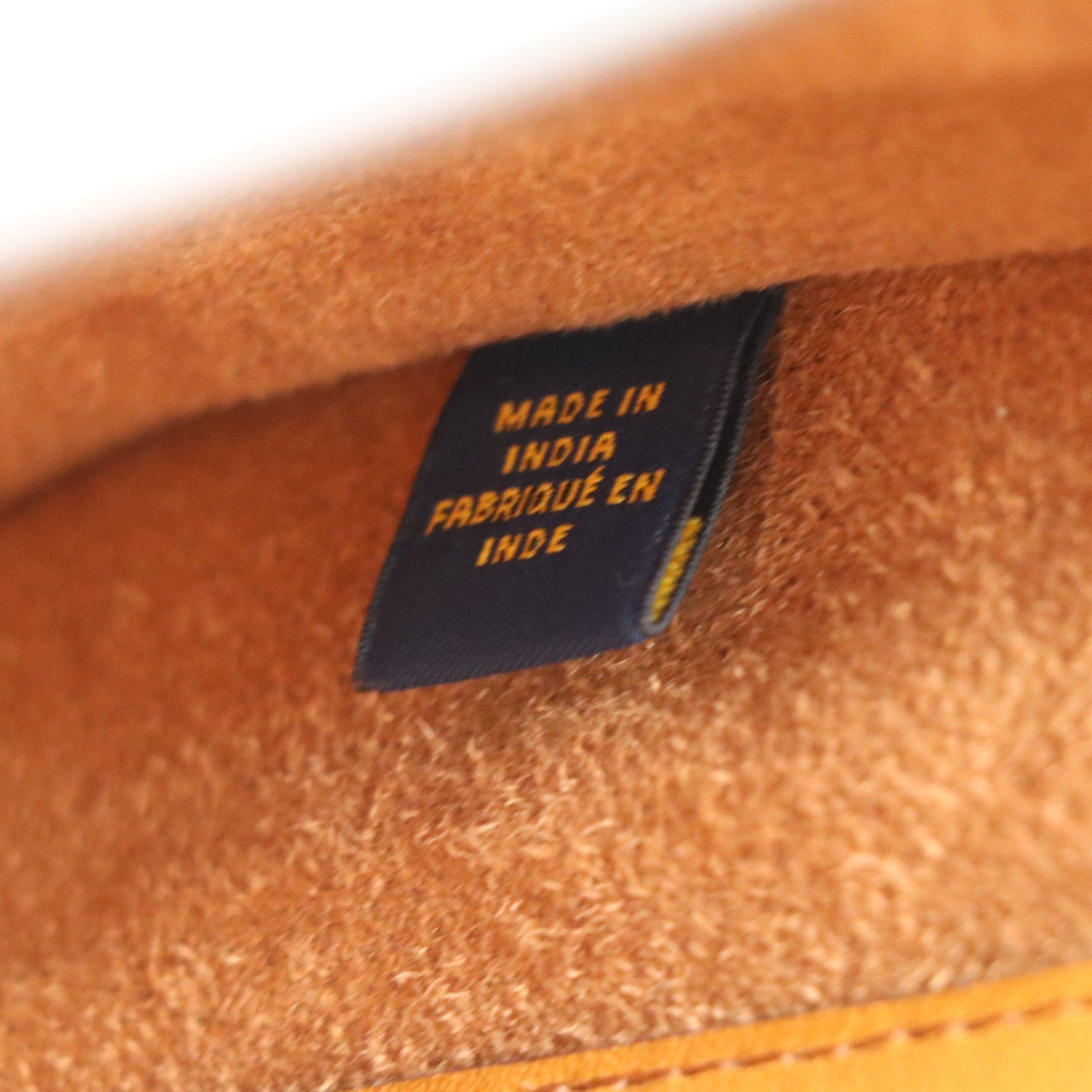 Polo Ralph Lauren Saddle Bag in Tooled Leather