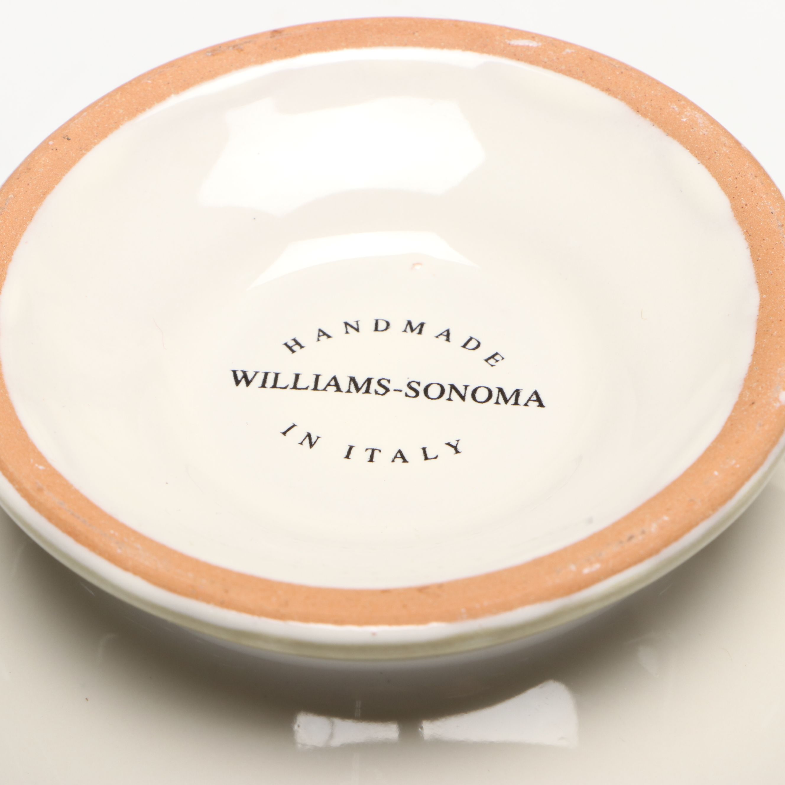 Williams-Sonoma "Liguria" Olive Pattern Portuguese Ceramic Bowls and Centerpiece
