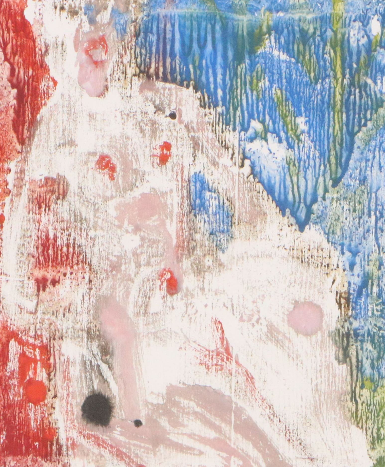 Modernist Figurative Monotype, 1980