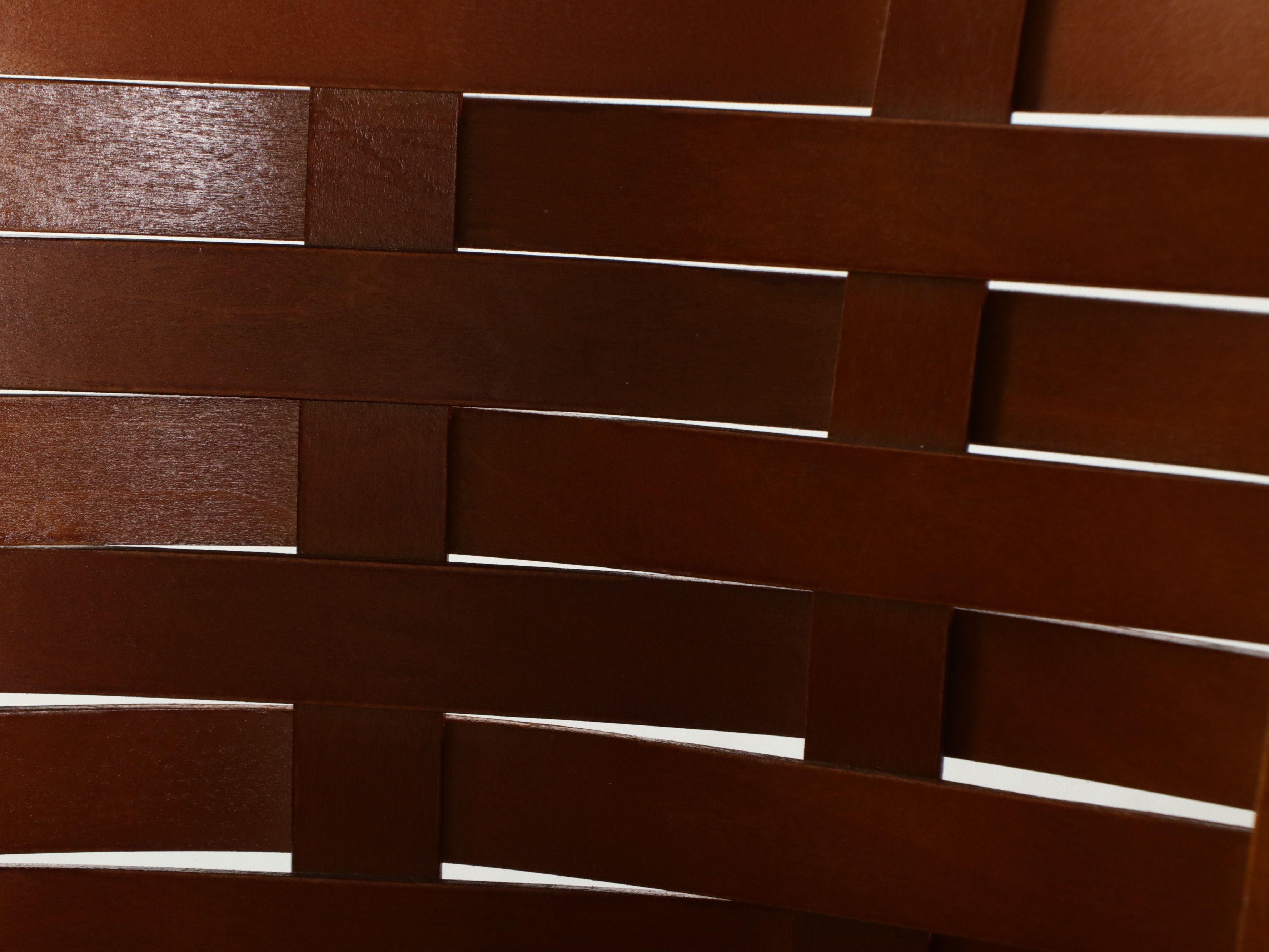 Set of Four Contemporary Swivel Barstools with Basketweave Backs, 21st Century