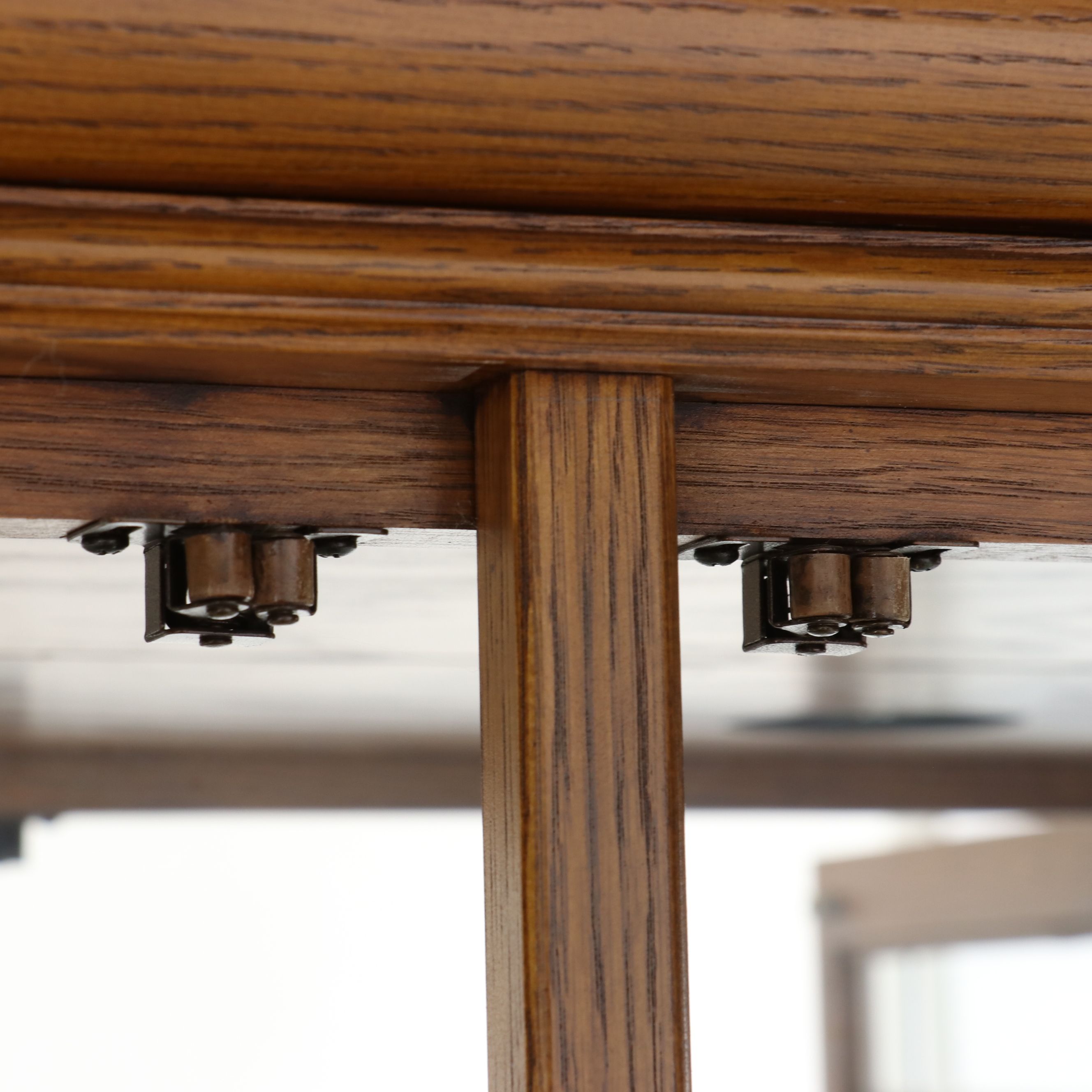 Philip Reinisch "Lighthouse" Illuminated Oak Curio Cabinet