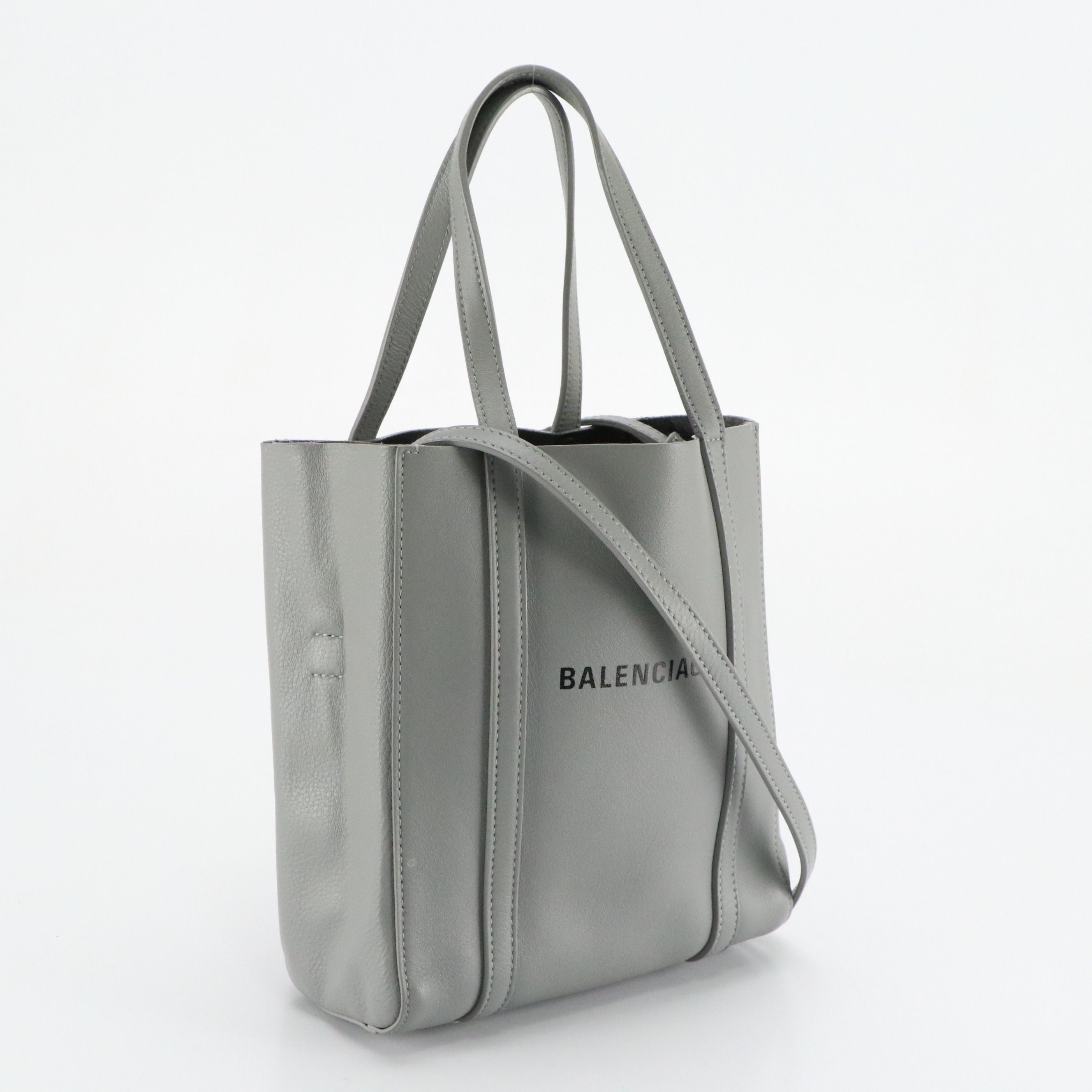 Balenciaga Everyday Tote in Gray Leather