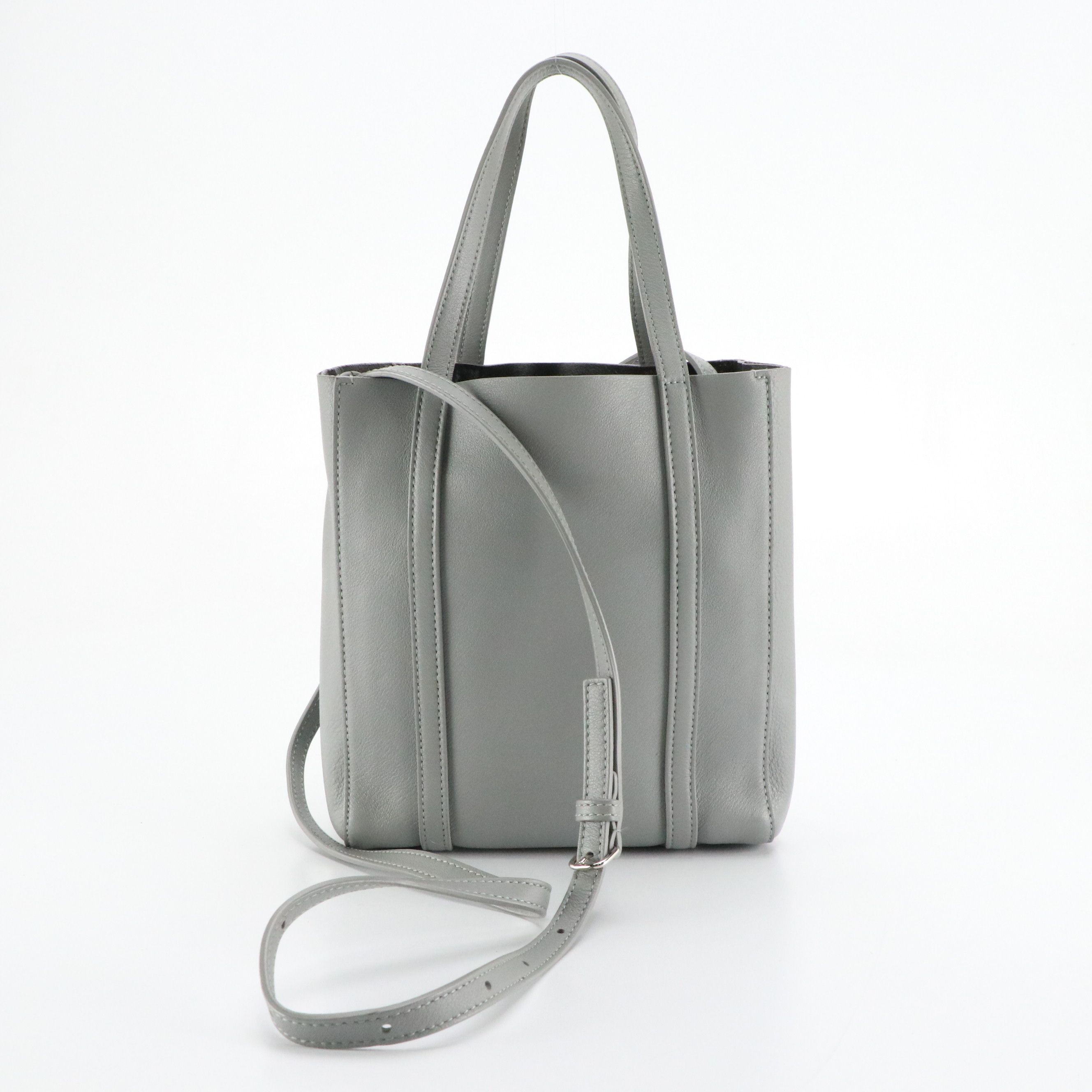 Balenciaga Everyday Tote in Gray Leather