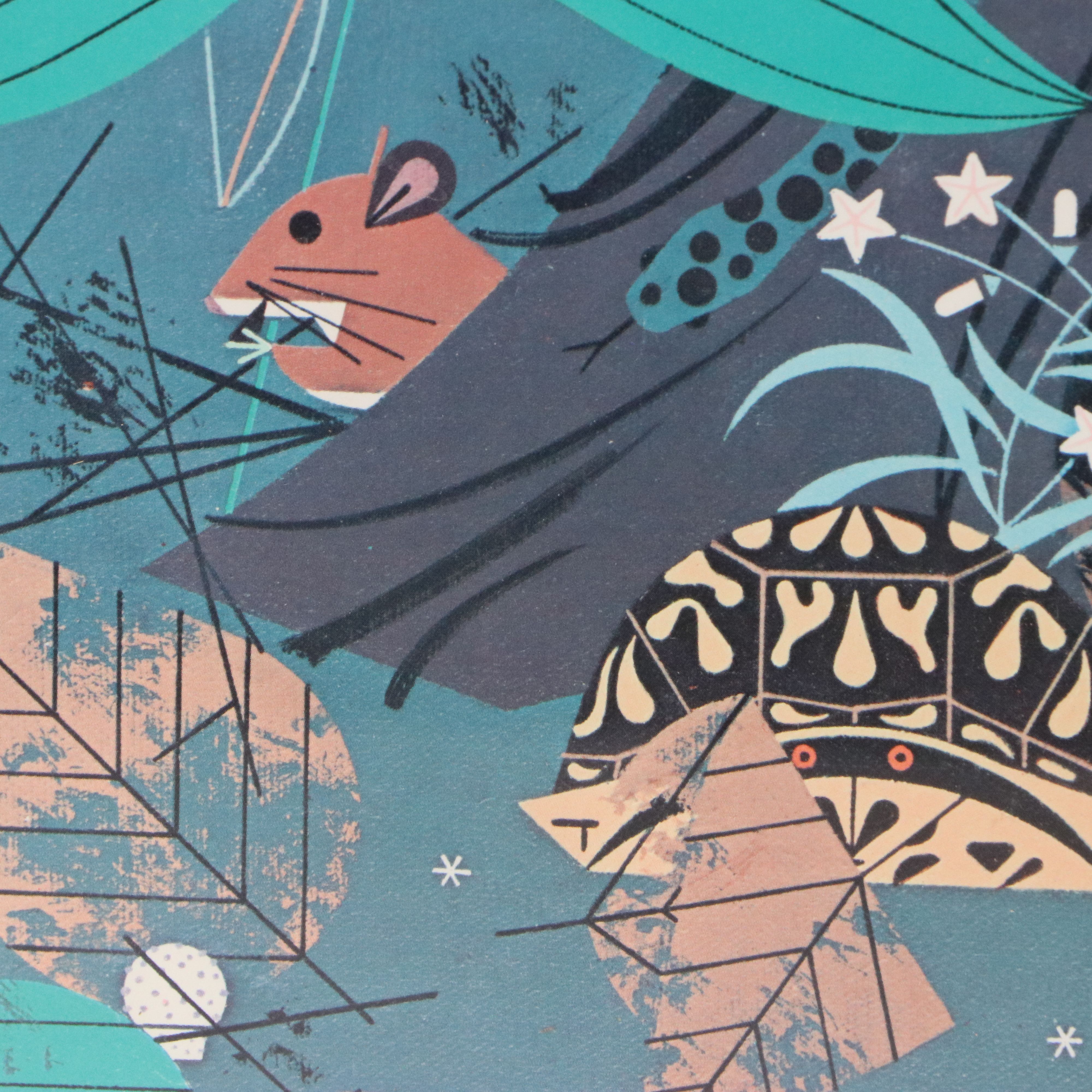 Cincinnati Nature Center Charley Harper Poster, 1977