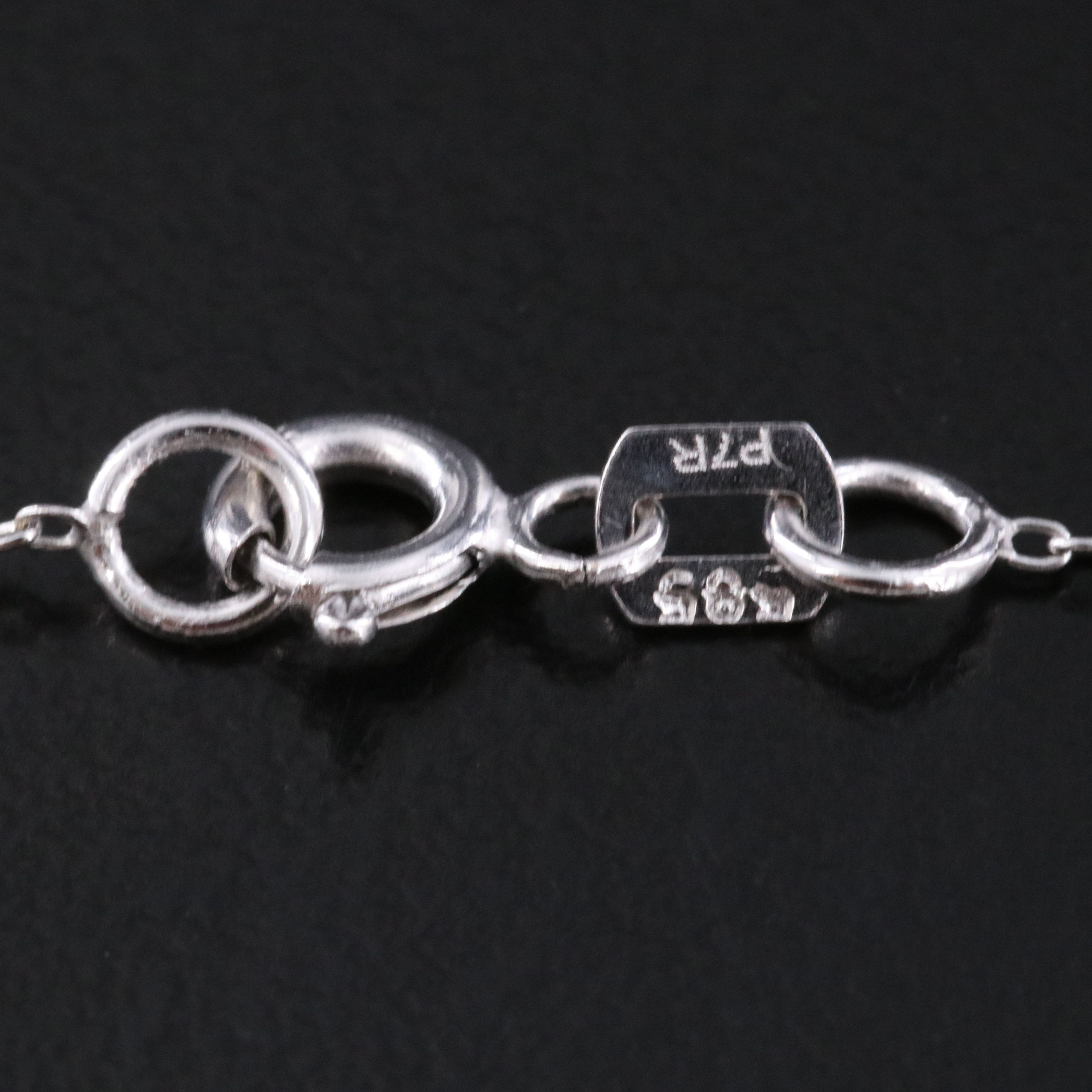 14K 10.01 CT Lab Grown Diamond Pendant Necklace with IGI Report