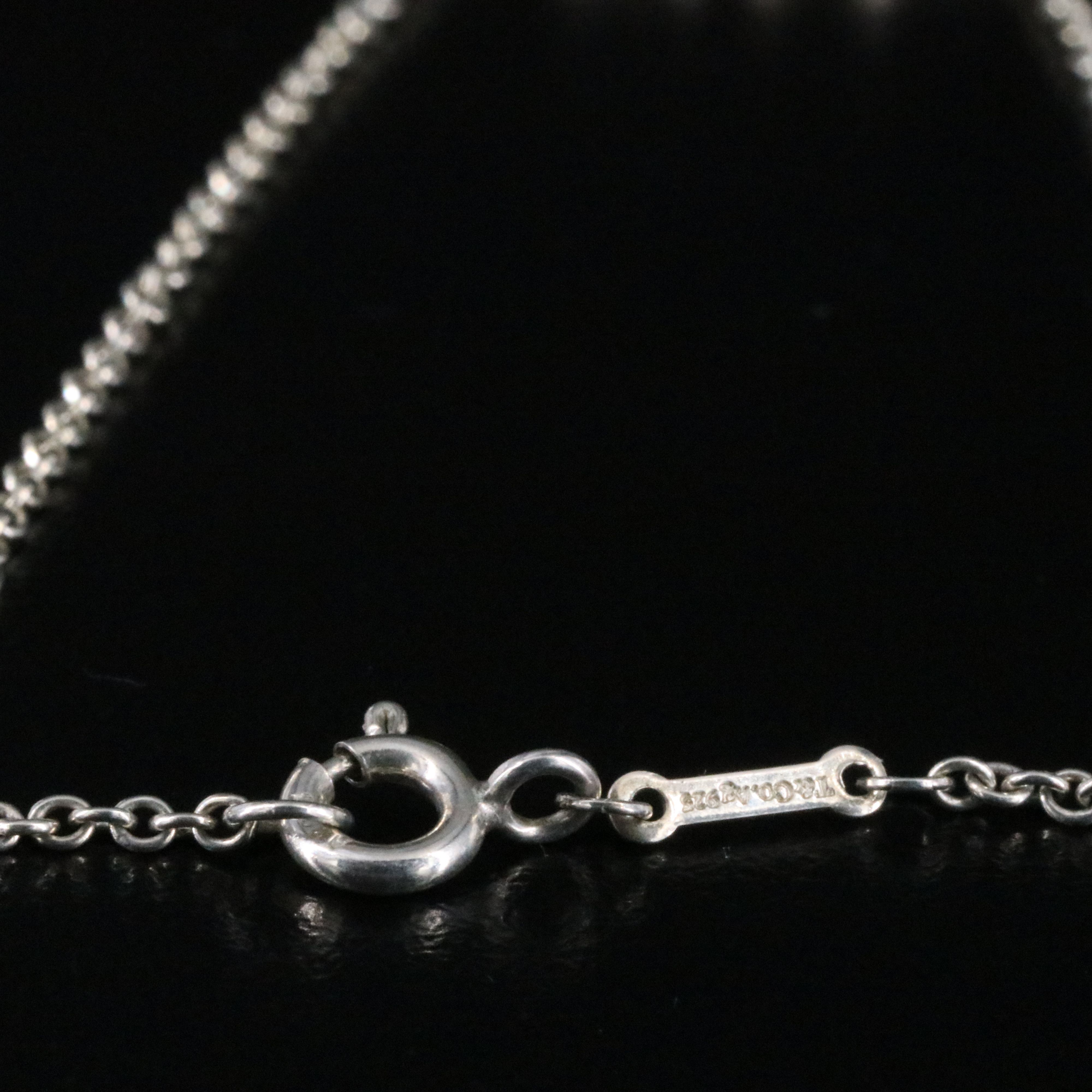 Paloma Picasso for Tiffany & Co. Sterling Olive Leaf Heart Bracelet