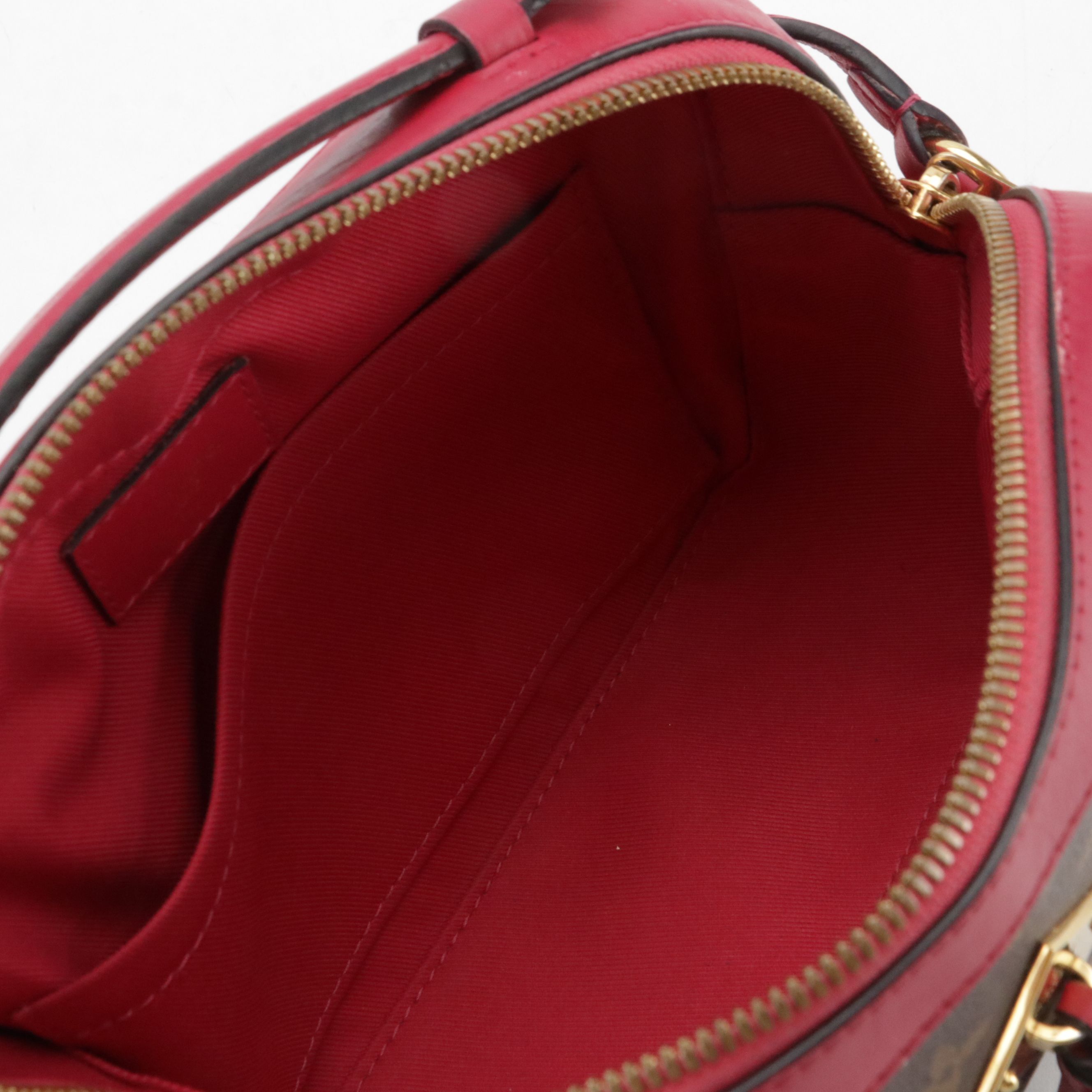 Louis Vuitton Saintonge Two-Way Crossbody Bag in Monogram Canvas and Leather