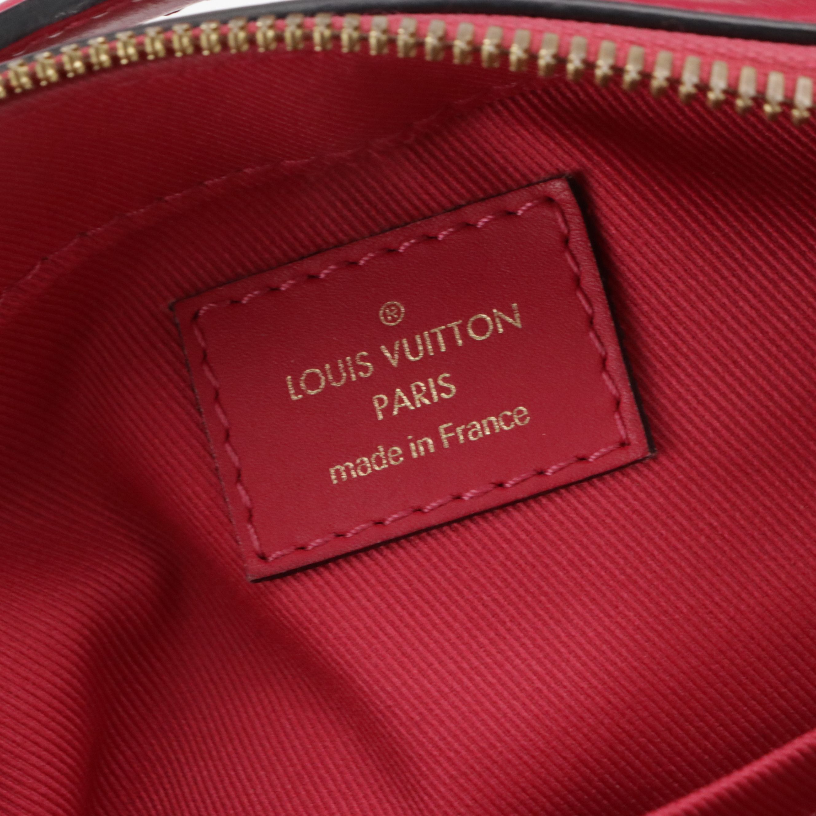 Louis Vuitton Saintonge Two-Way Crossbody Bag in Monogram Canvas and Leather