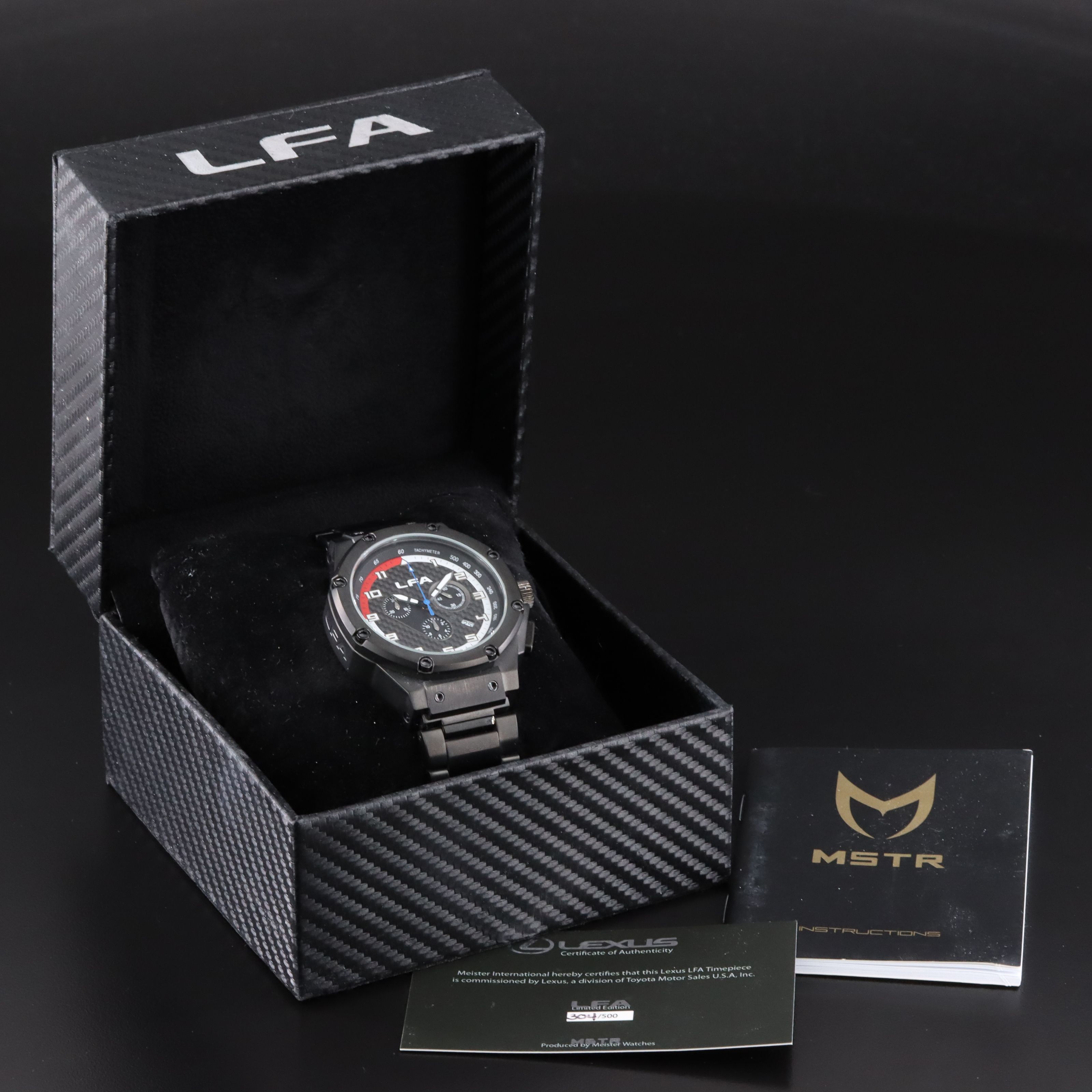 Lexus with Meister LFA Limited Edition Chronograph Watch