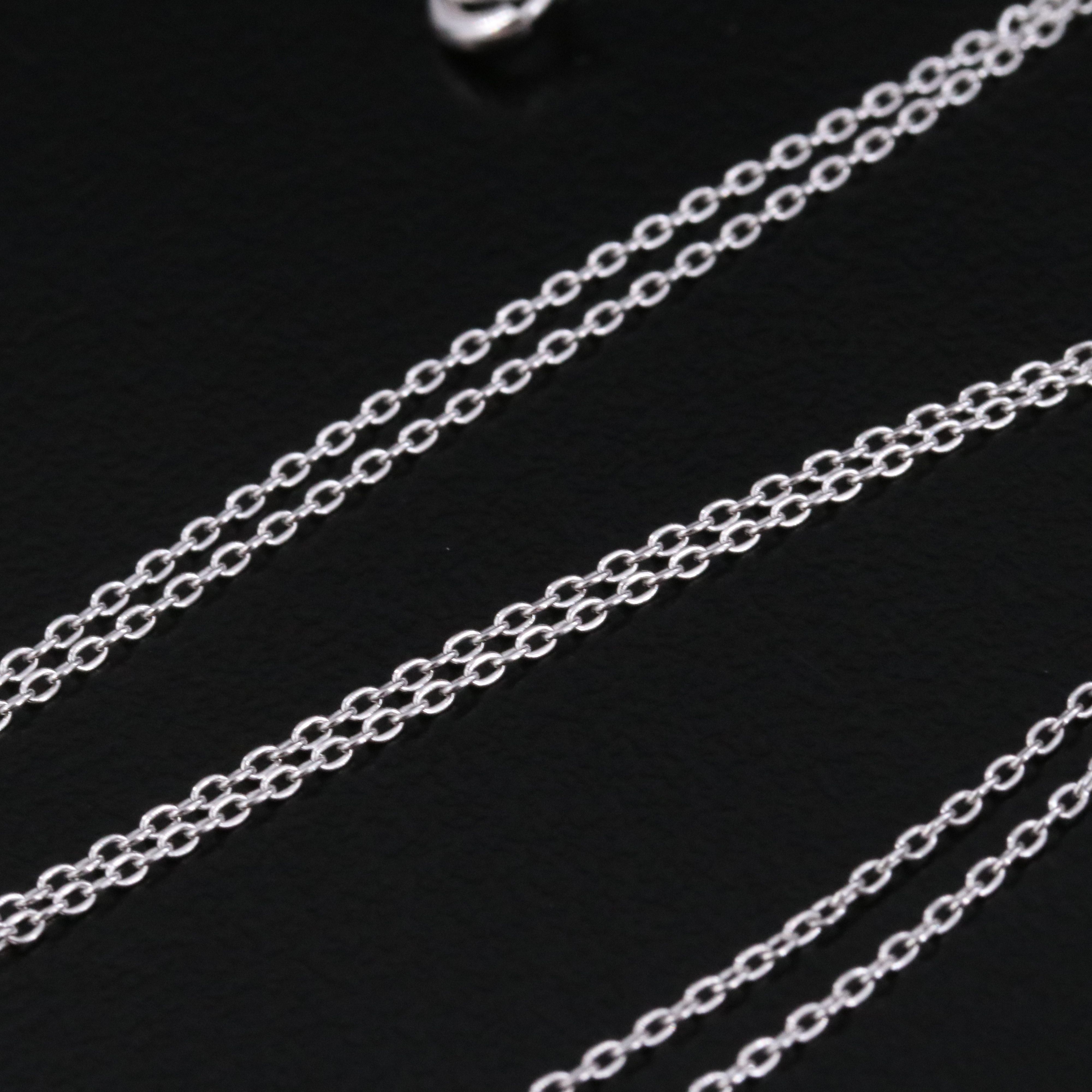 14K 10.03 CT Lab Grown Diamond Pendant Necklace with IGI Report