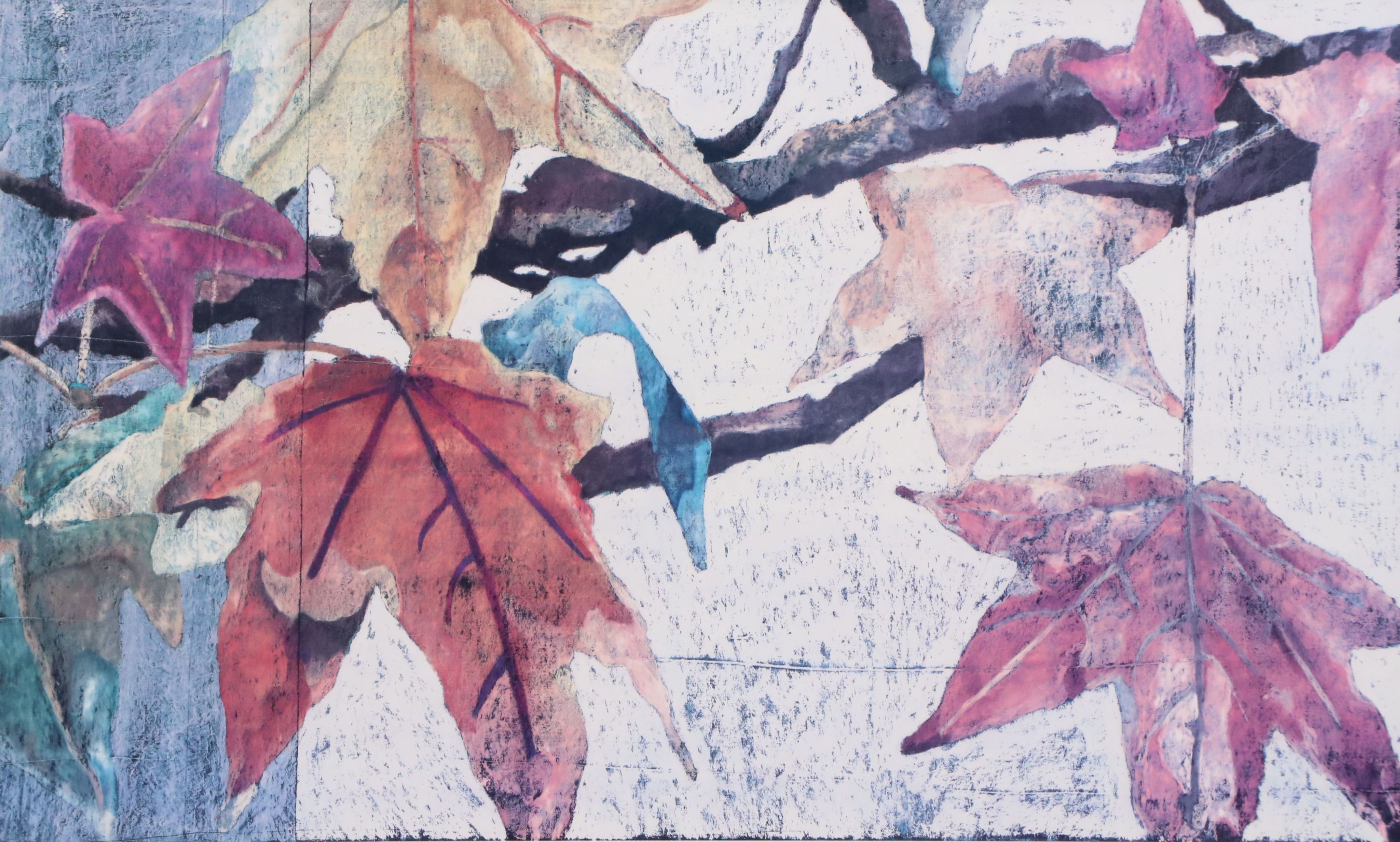 After Sharron Bliss Offset Lithograph "Liquid Amber I"