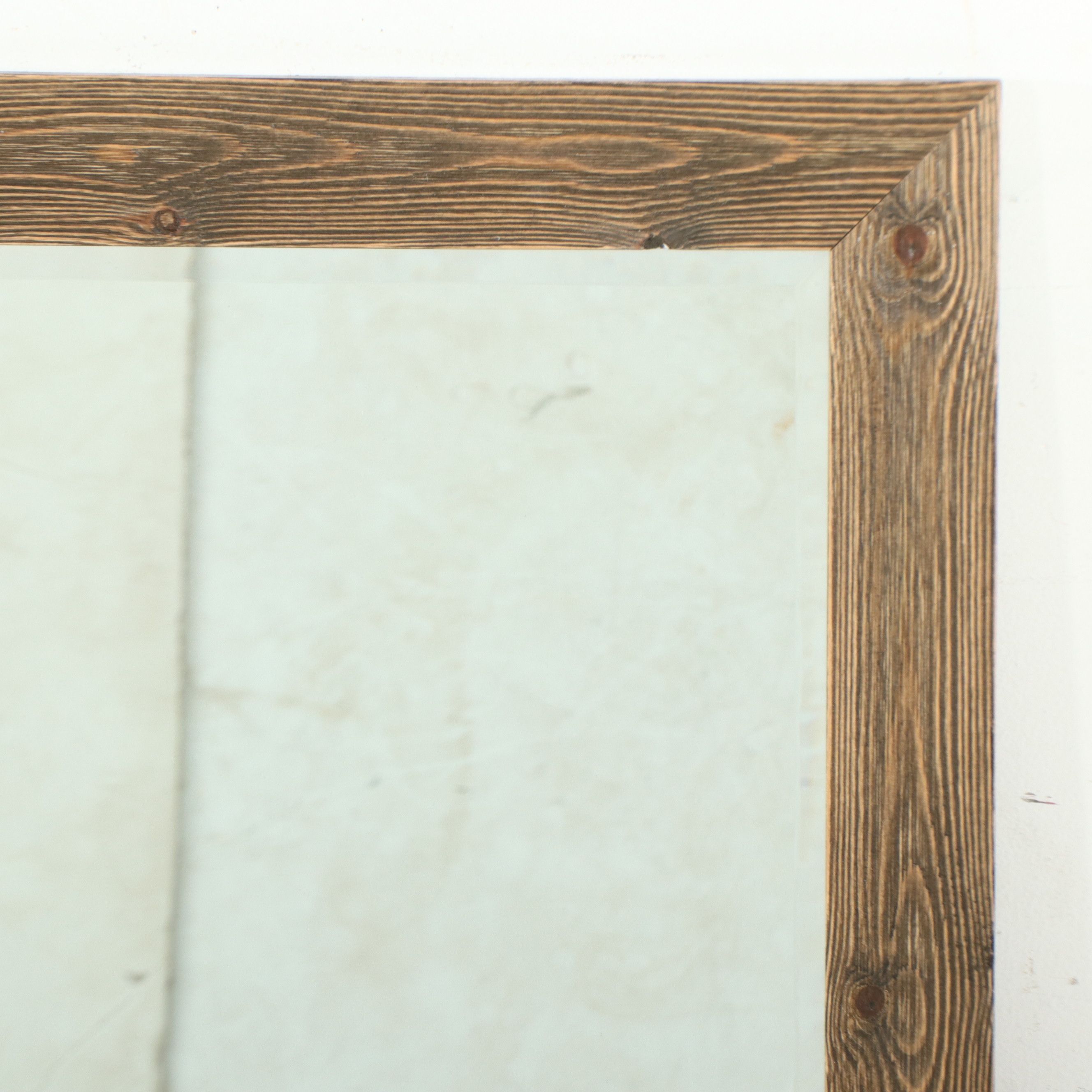 Wexford Home Wooden Rectangular Wall Mirror