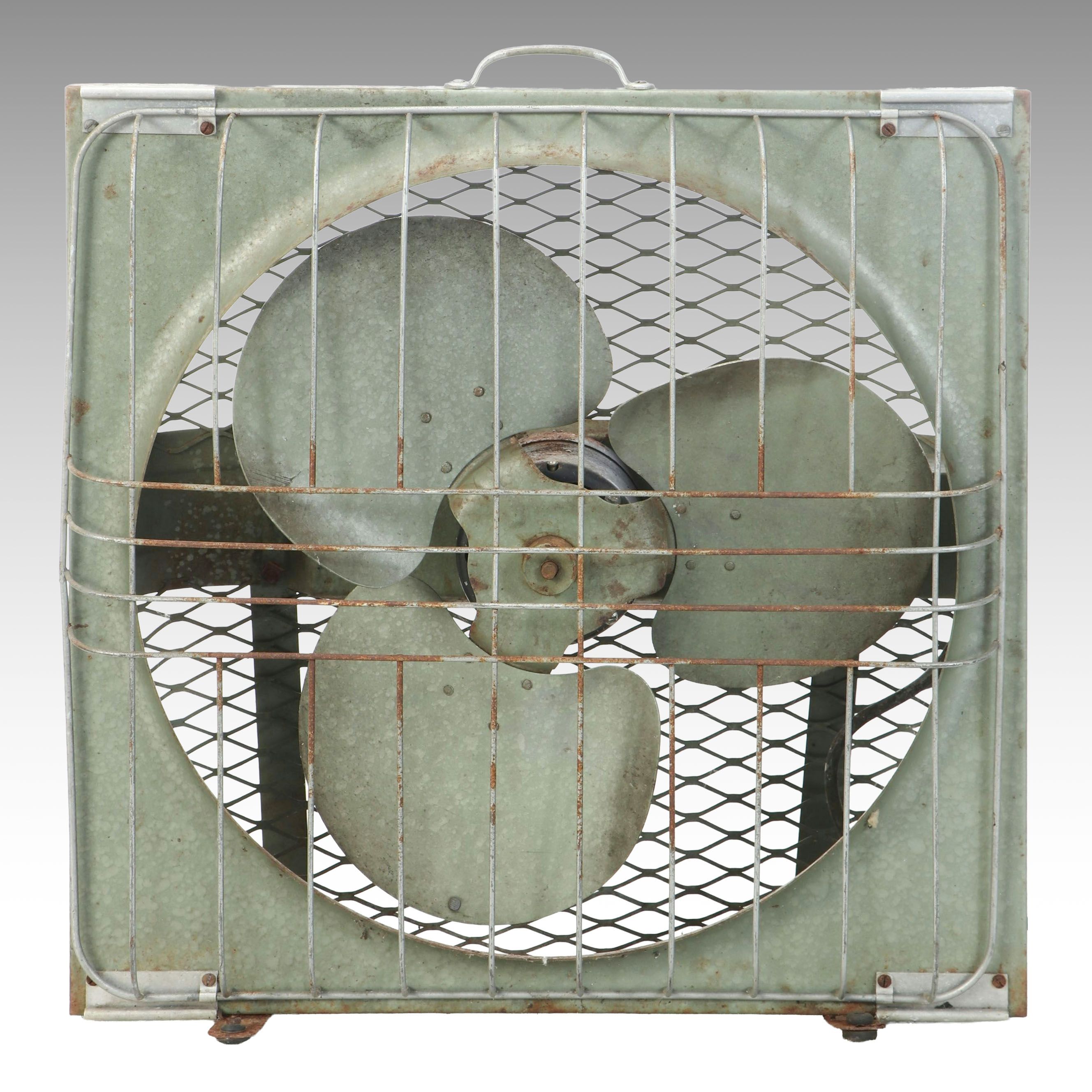 Lau Blower Co. Portable Air Circulator, Mid-20th Century