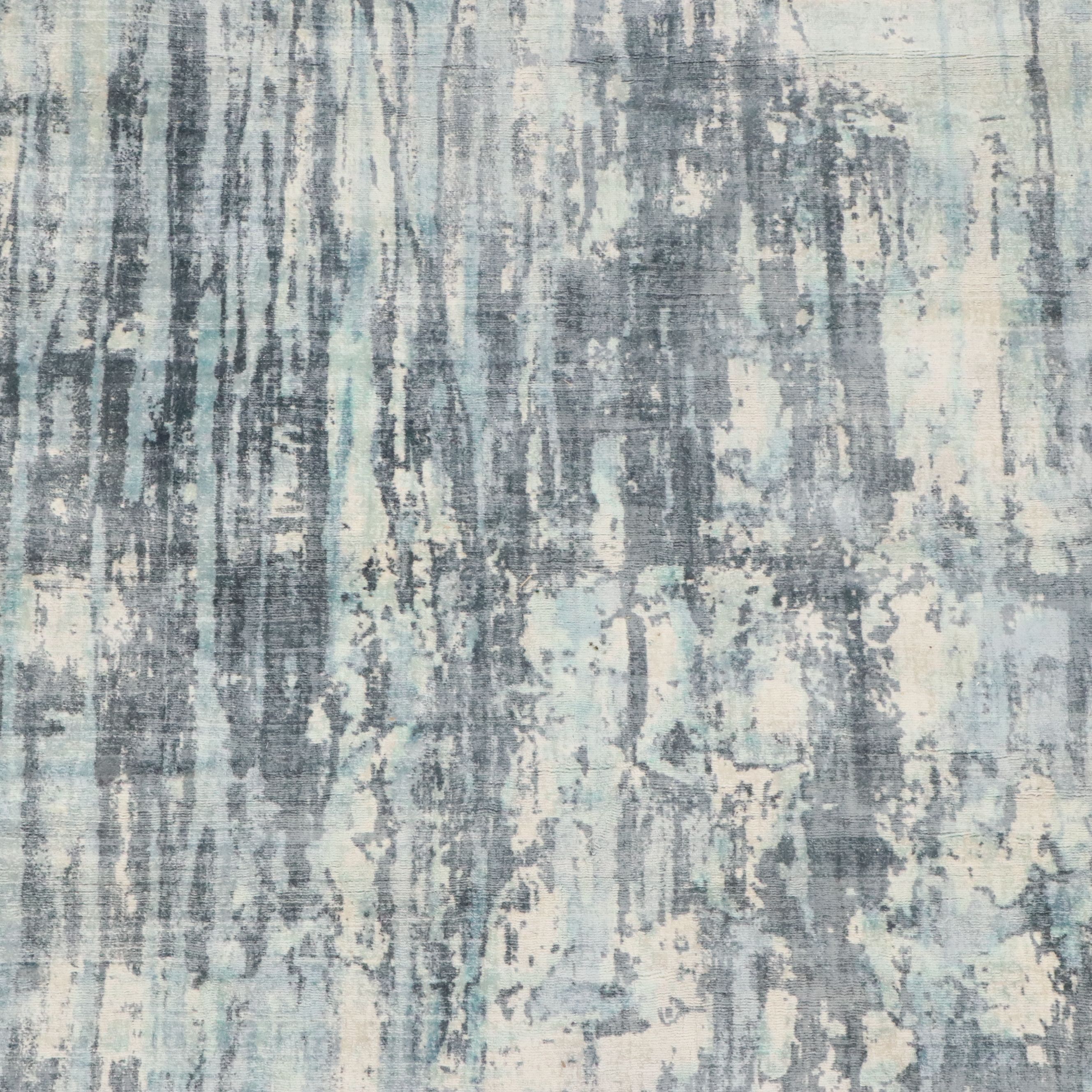 5'2 x 7'4 Machine Made Contemporary Abstract Area Rug