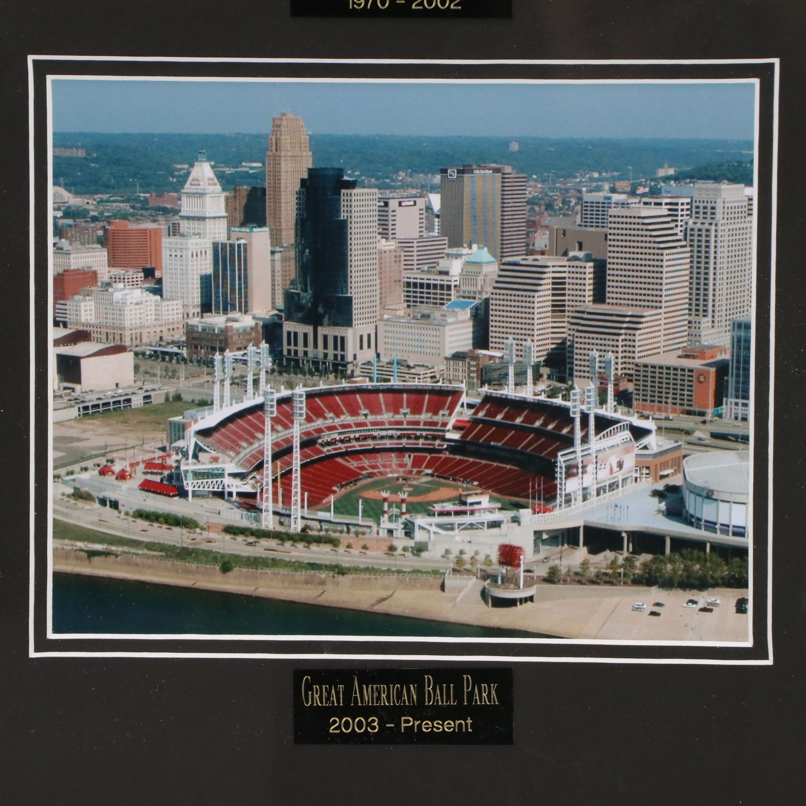 Chromogenic Color Prints of Cincinnati Baseball Stadiums Through the Ages
