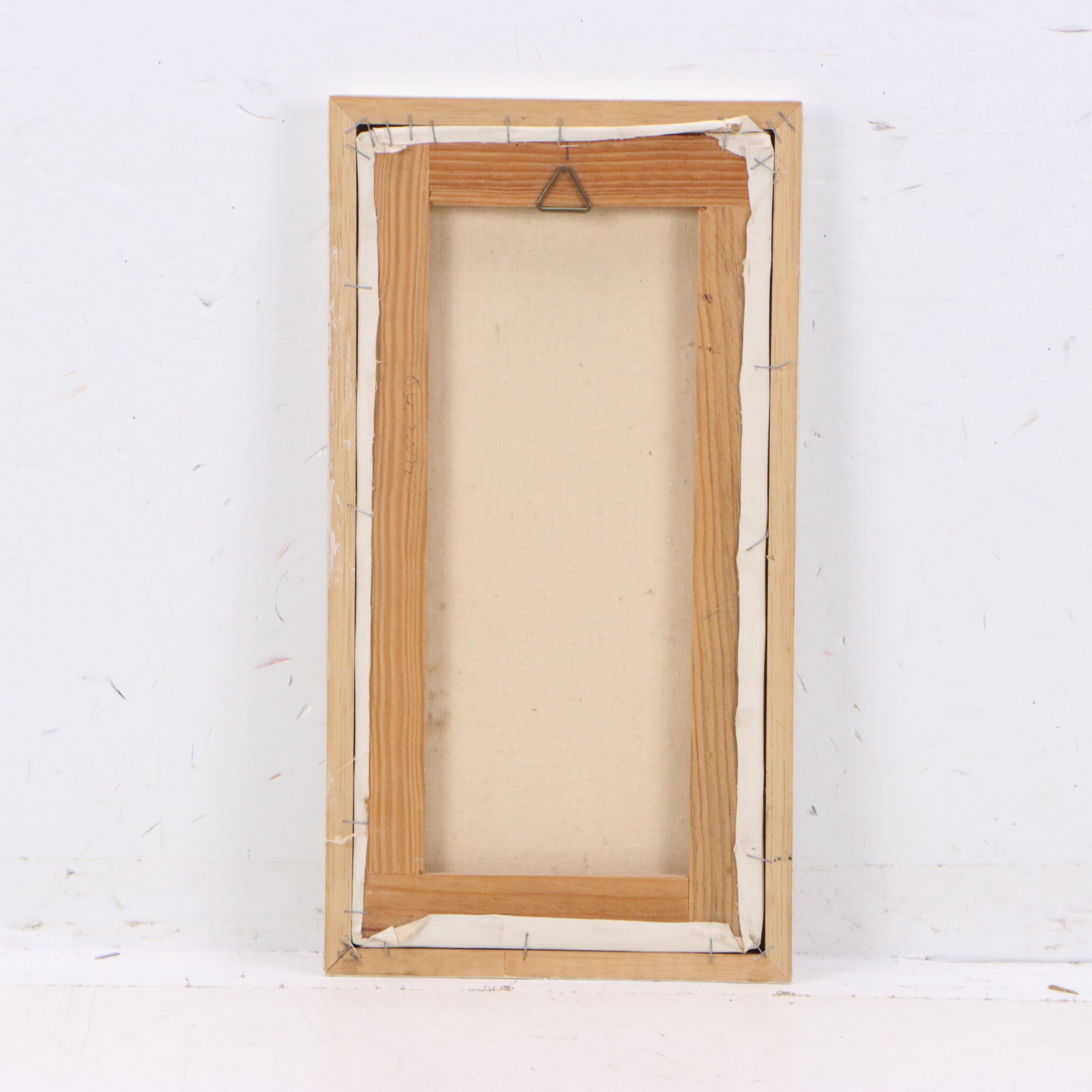 Vintage Impasto Oil Painting of Child, Mid-20th Century