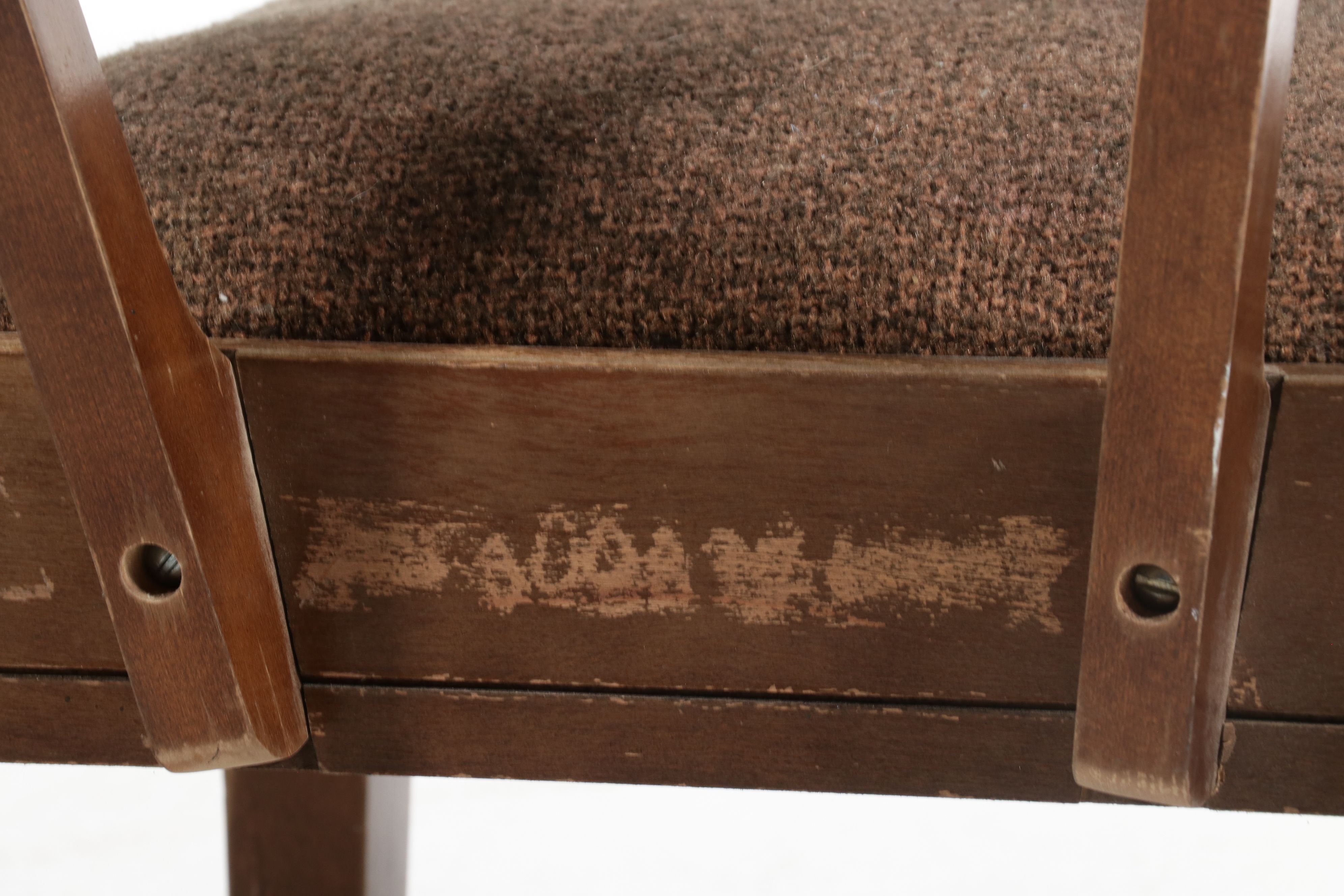 Mid Century Modern Upholstered Side Chair