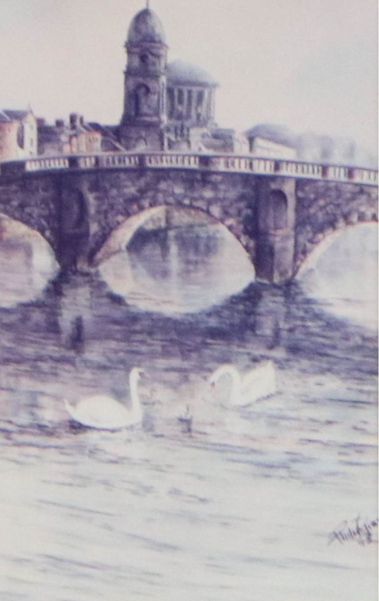 Philip Gray Photographic Print "Swans"